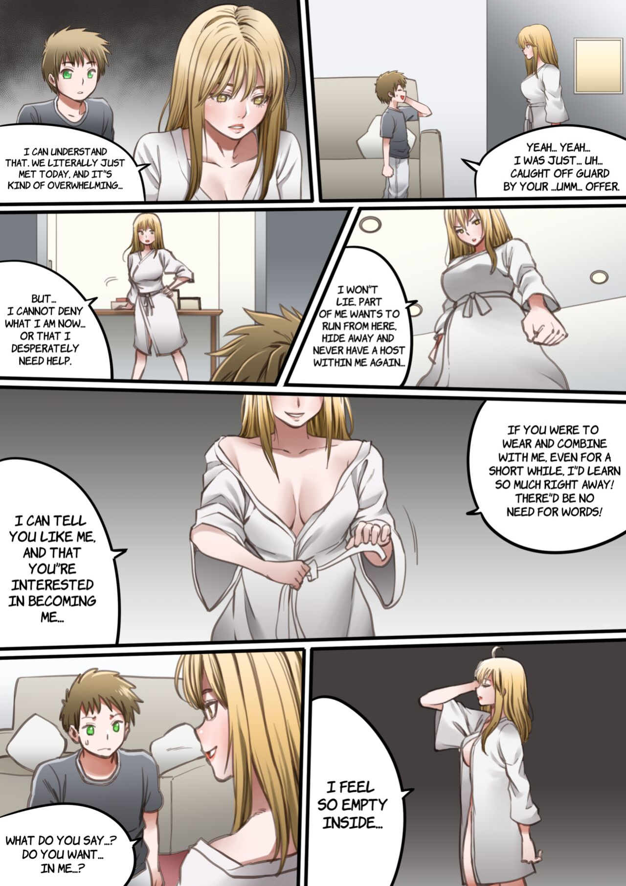 "Forgotten" - Precursor Tale - Complete 30 Page Manga - Kawamono/Skinsuit/Living Suit