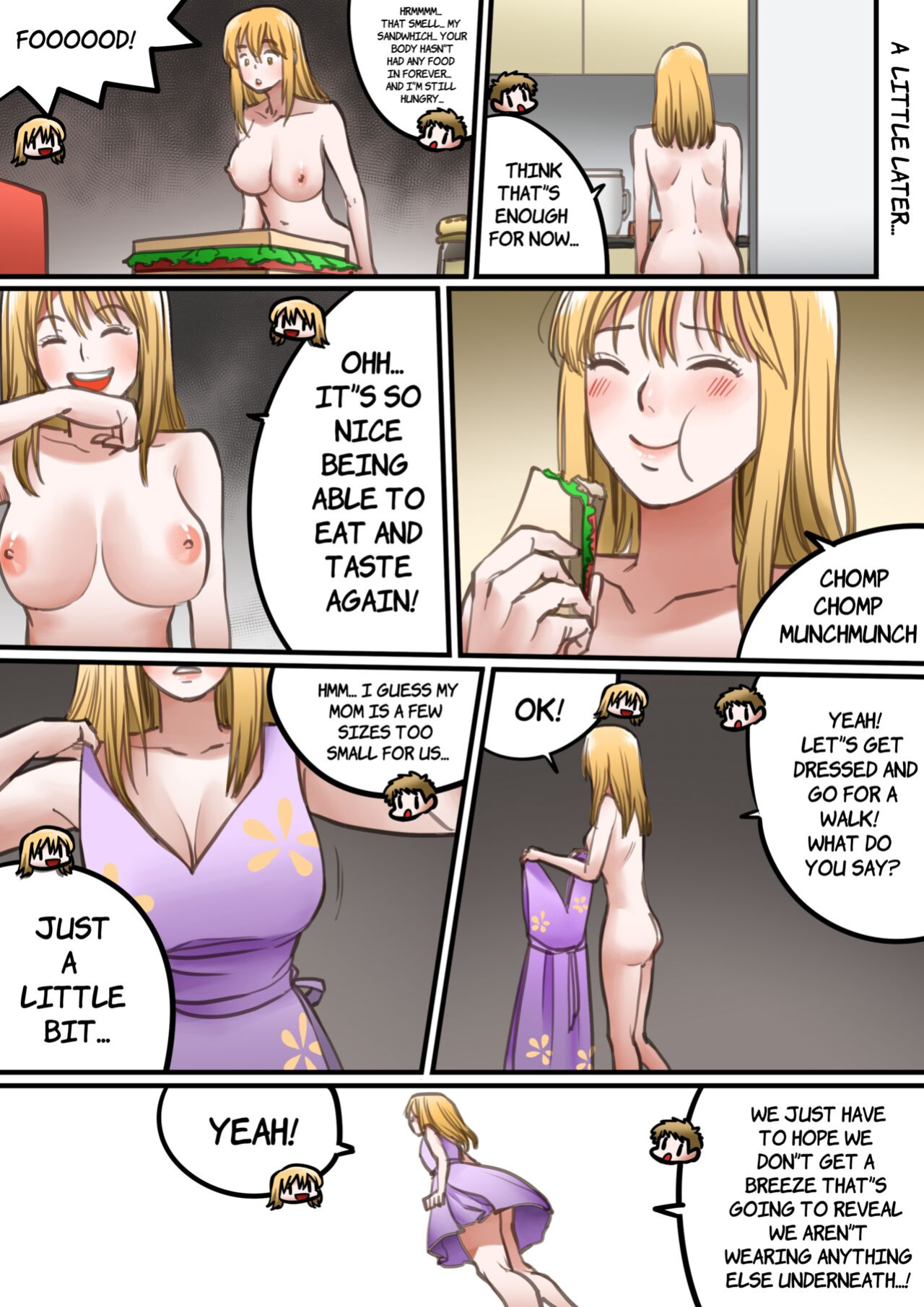 "Forgotten" - Precursor Tale - Complete 30 Page Manga - Kawamono/Skinsuit/Living Suit