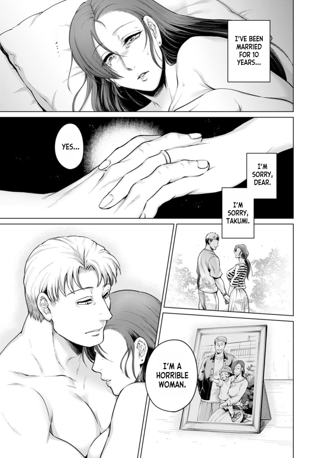 [Jyoka] Fukaku Ochiru wa... | Falling Deep Into... (Futeizuma-tachi ~Gokujou na Mesu to Sugosu Mitsu na Yoru~) [desudesu]