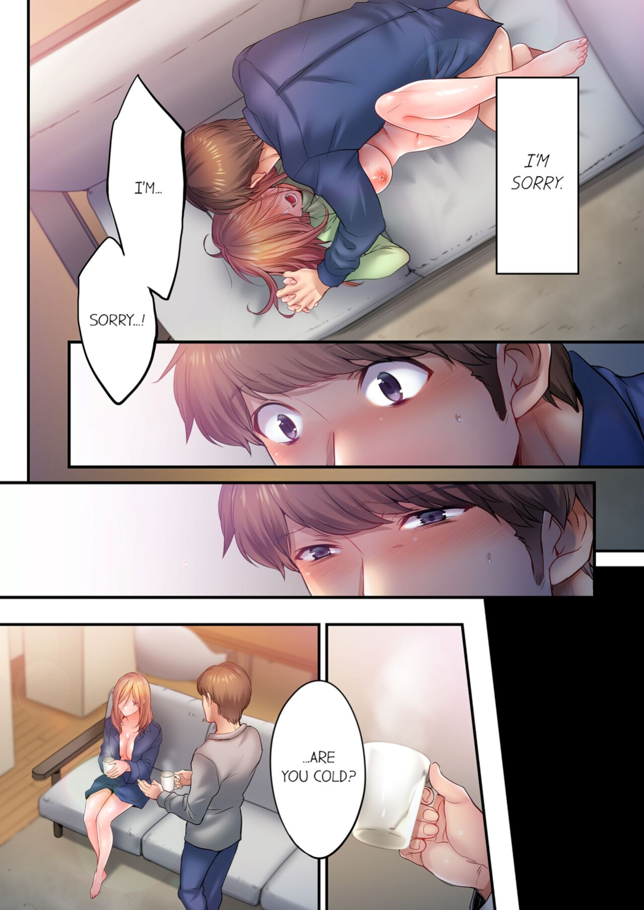 [FFC] I Can't Resist His Massage! Cheating in Front of My Husband's Eyes Vol. 15
