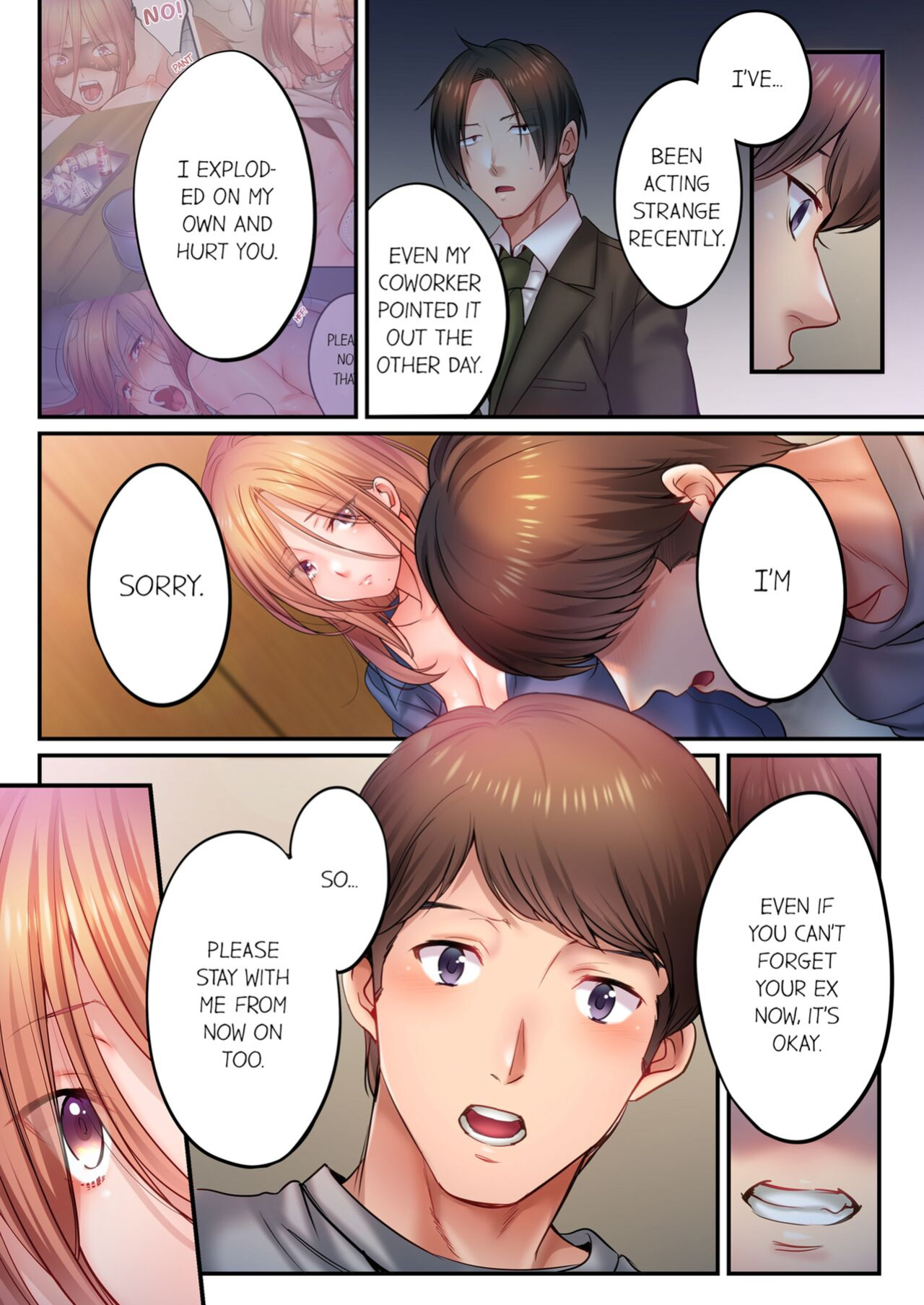 [FFC] I Can't Resist His Massage! Cheating in Front of My Husband's Eyes Vol. 15