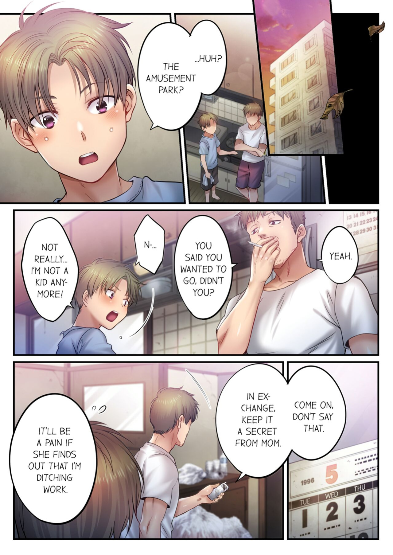 [FFC] I Can't Resist His Massage! Cheating in Front of My Husband's Eyes Vol. 15