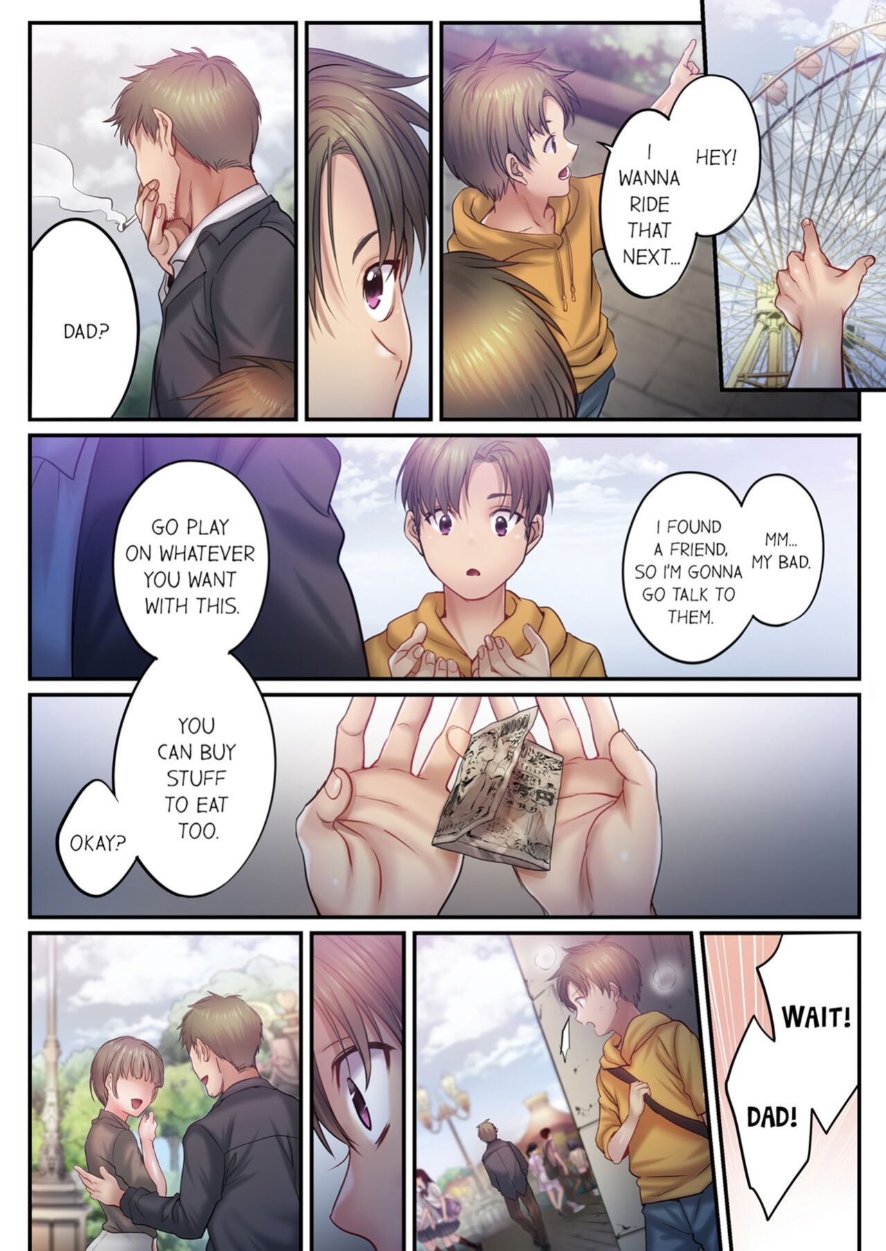 [FFC] I Can't Resist His Massage! Cheating in Front of My Husband's Eyes Vol. 15