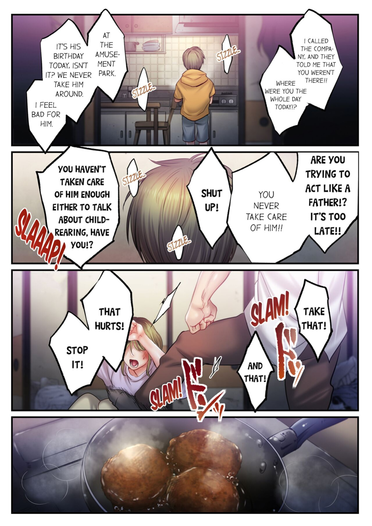 [FFC] I Can't Resist His Massage! Cheating in Front of My Husband's Eyes Vol. 15