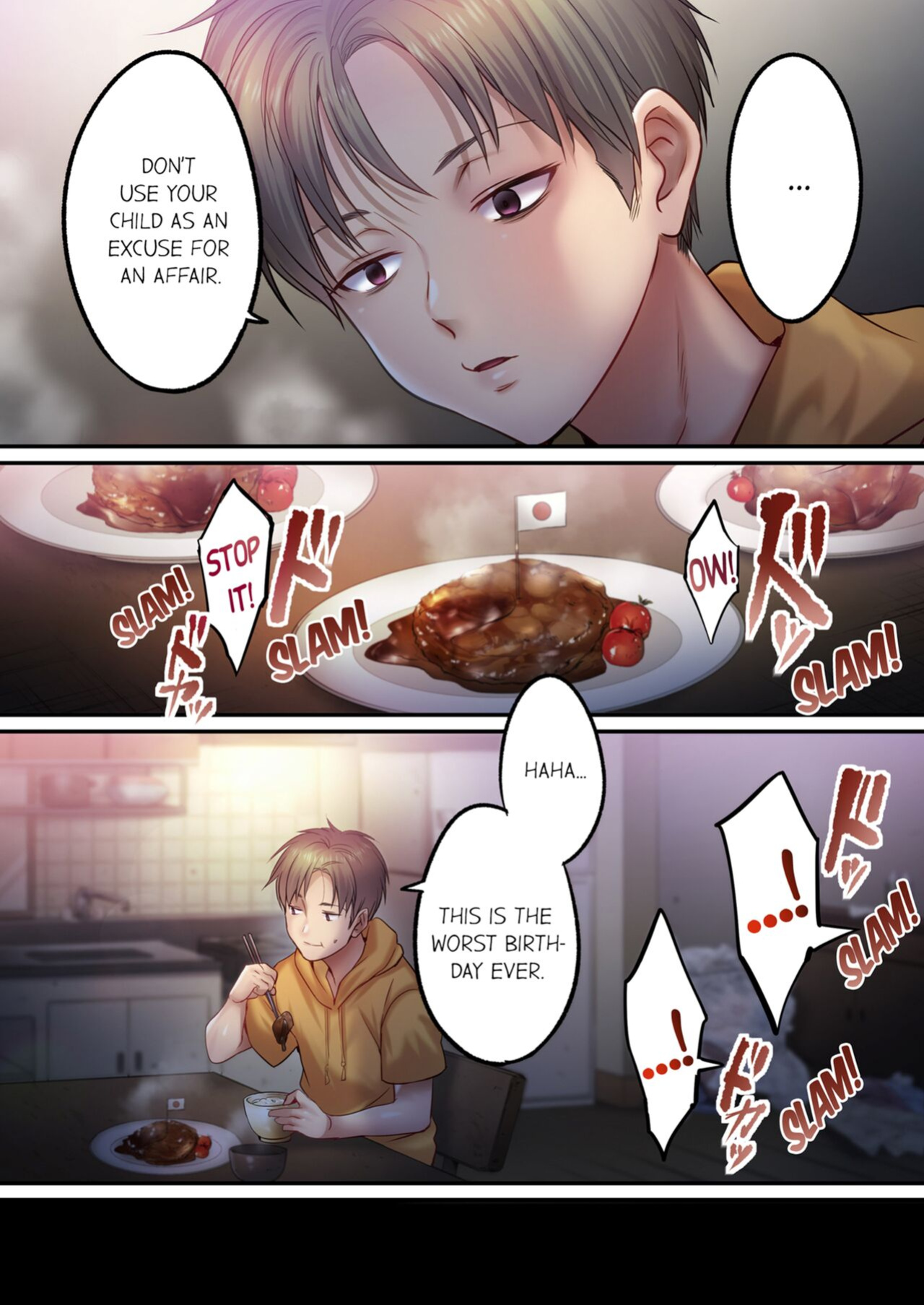 [FFC] I Can't Resist His Massage! Cheating in Front of My Husband's Eyes Vol. 15