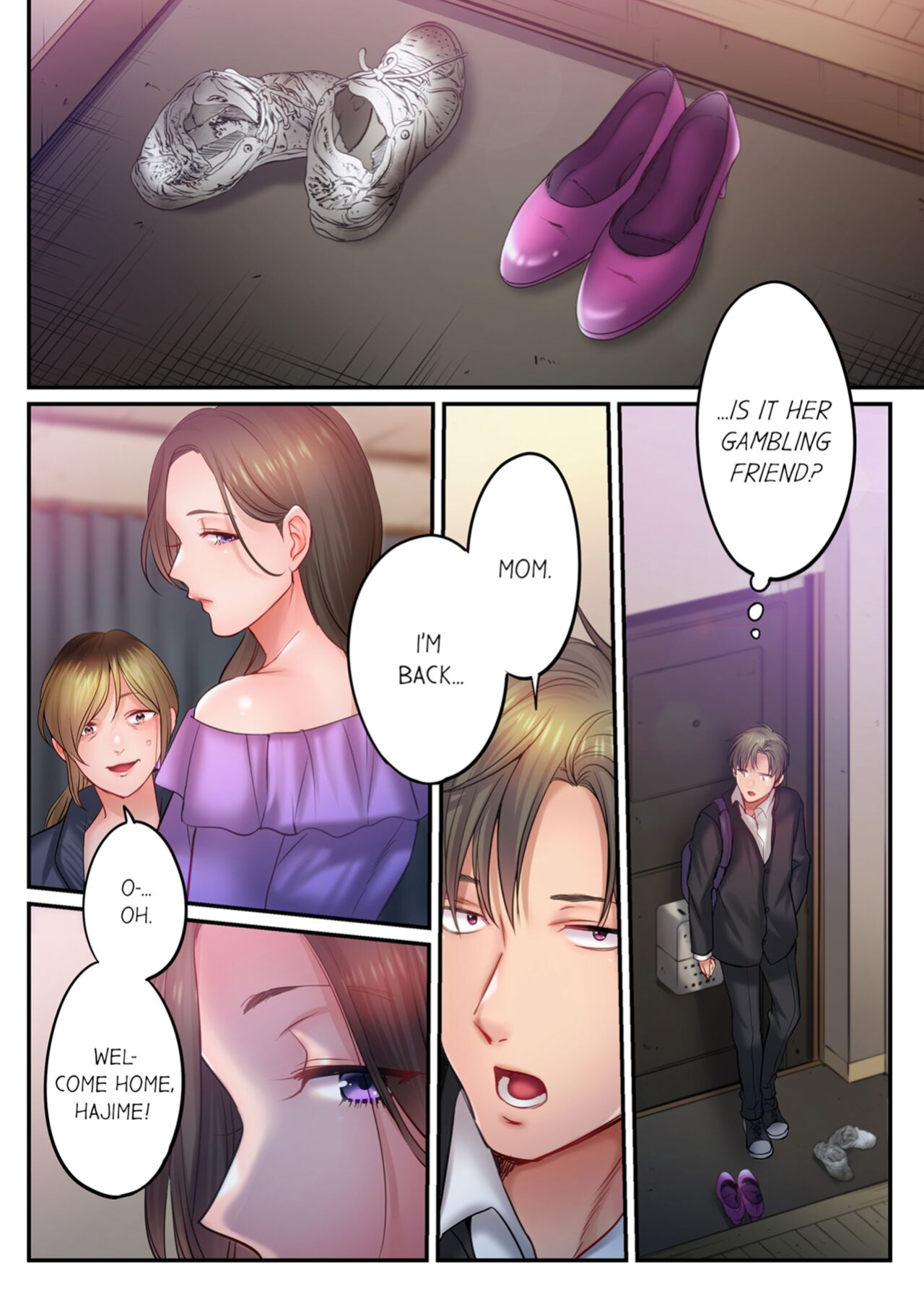 [FFC] I Can't Resist His Massage! Cheating in Front of My Husband's Eyes Vol. 15