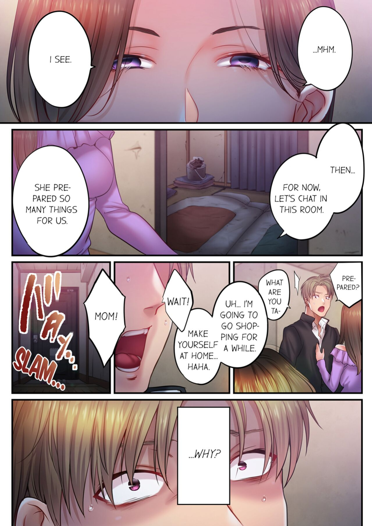 [FFC] I Can't Resist His Massage! Cheating in Front of My Husband's Eyes Vol. 15