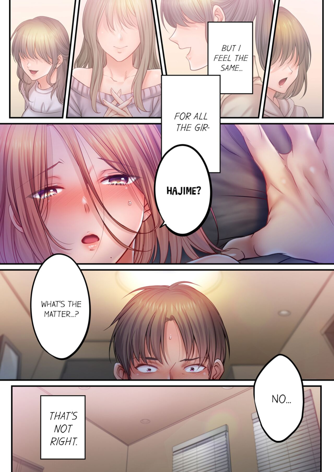 [FFC] I Can't Resist His Massage! Cheating in Front of My Husband's Eyes Vol. 15