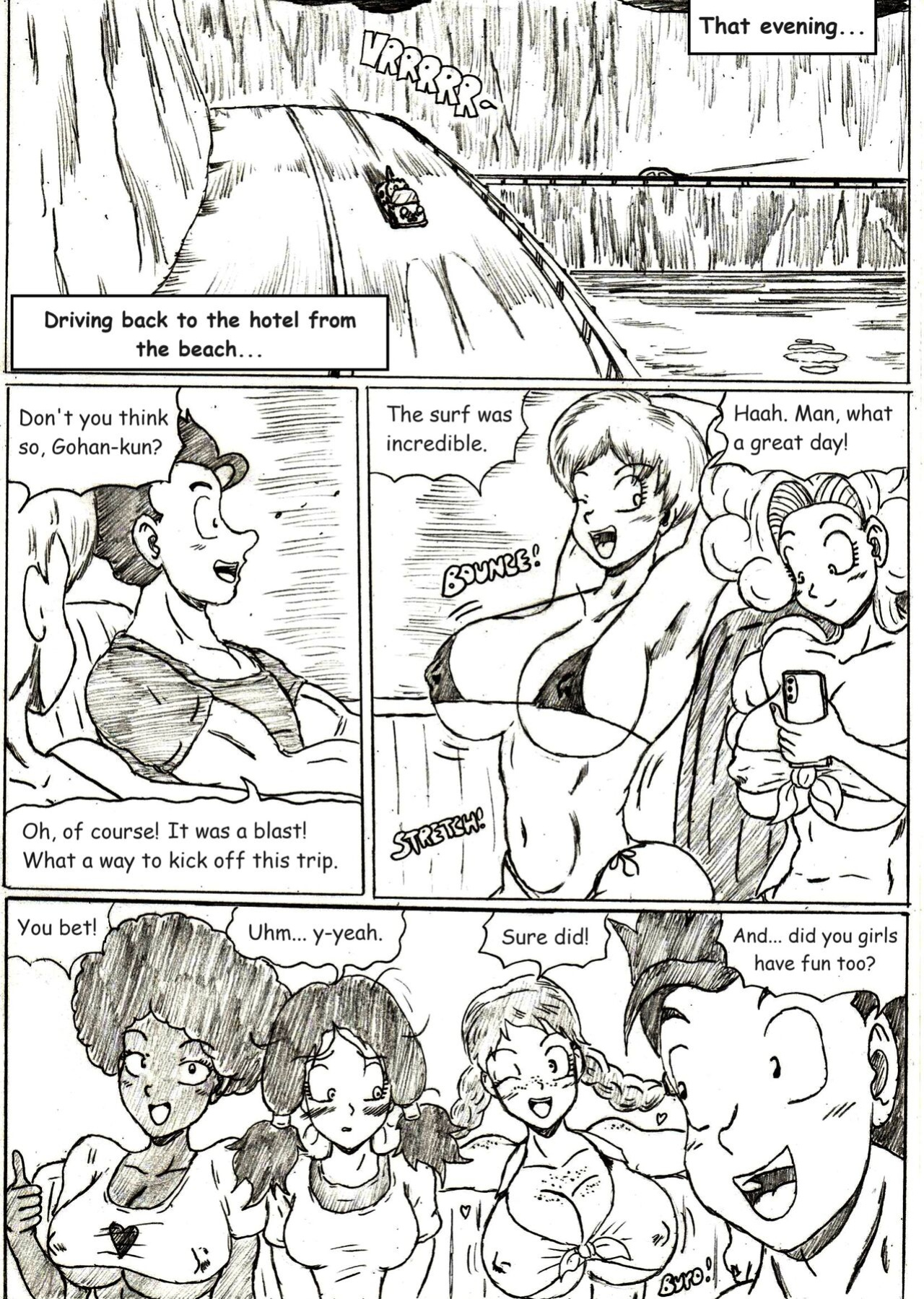 Beach Harem King - Gohan X Harem [Thewritefiction]