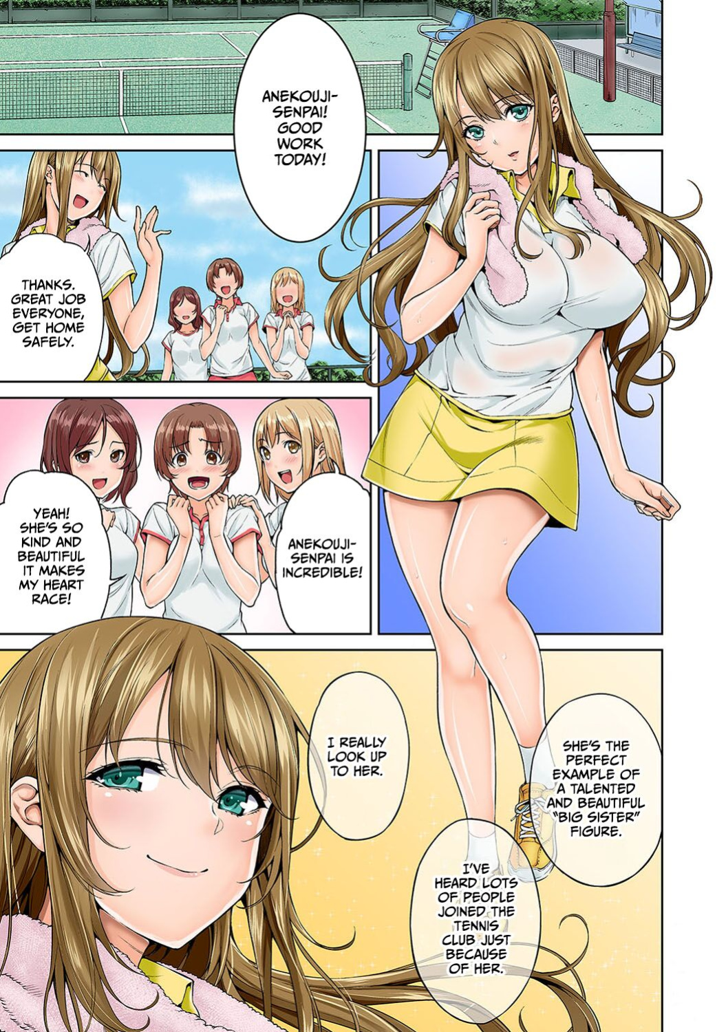 [Tsukimoto Kizuki] Bou Yuumei Shiritsu Daigaku YariCir no Jittai ~Gasshuku de Issho ni Natta Ojou-sama Daigakusei-tachi no Baai~ Ch. 5 [CulturedCommissions]