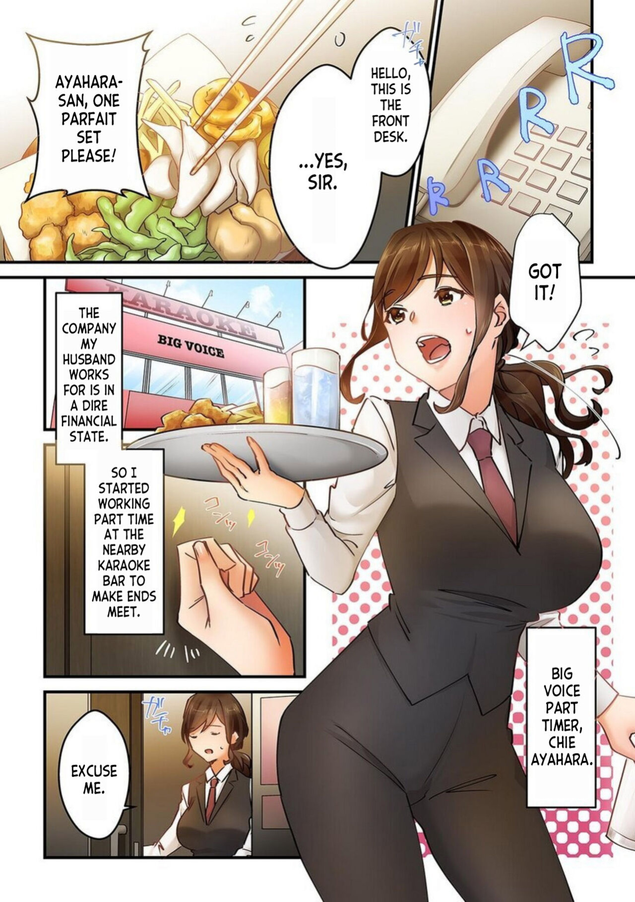[Natsuki Hajime] Kyō wa Kaeri ga Osoku Narimasu... Tsuma ga Pātosaki no Yari Rei n Daigakusei ni Ochita Riyū 1 | Why my Wife Fell in Love with the Playboy College Student She Works Part-time with 1 [desudesu]