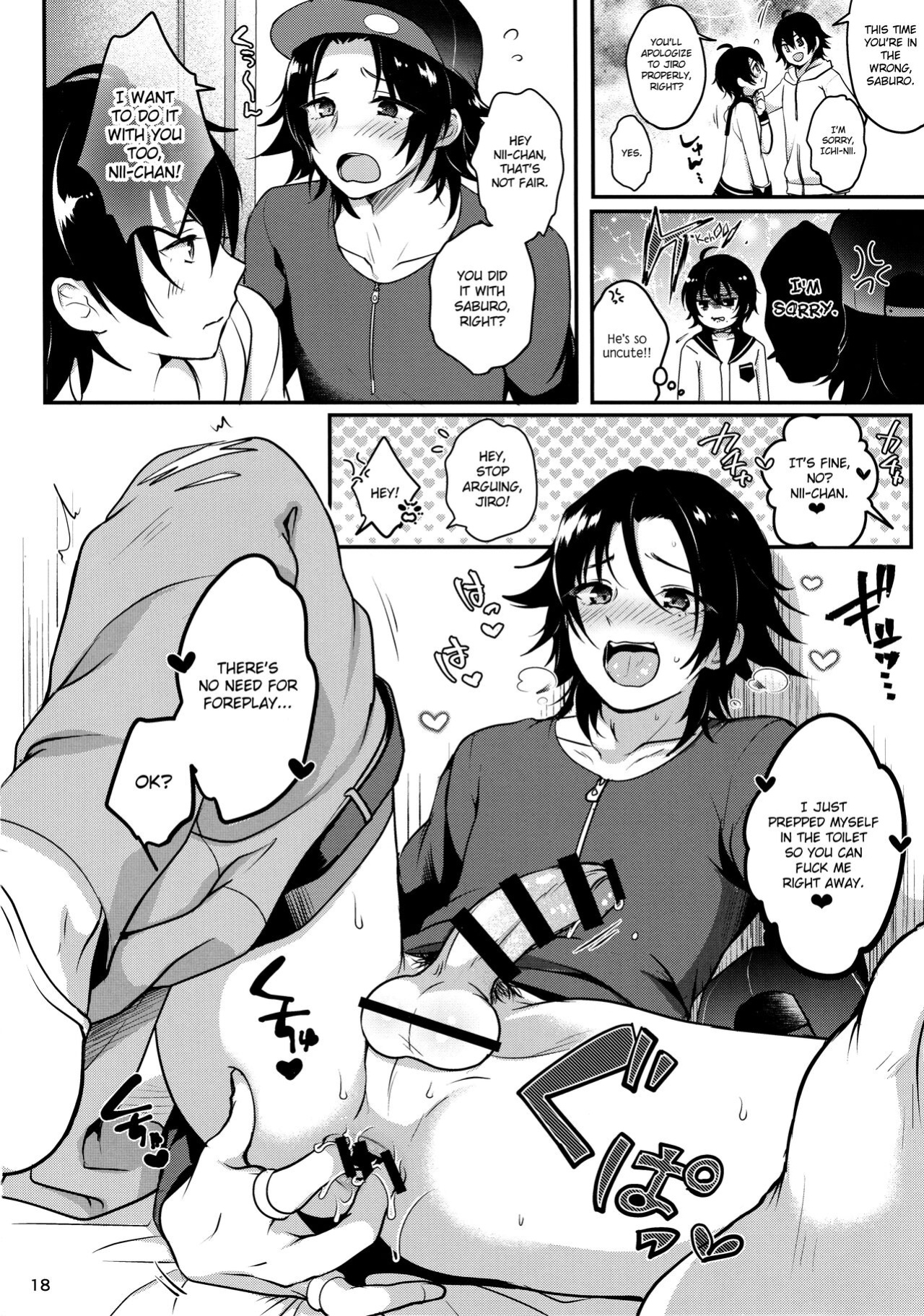 (C95) [Kakukonoka (Menoko)] Onii-chan to Issho (Hypnosis Mic) {Chin²}