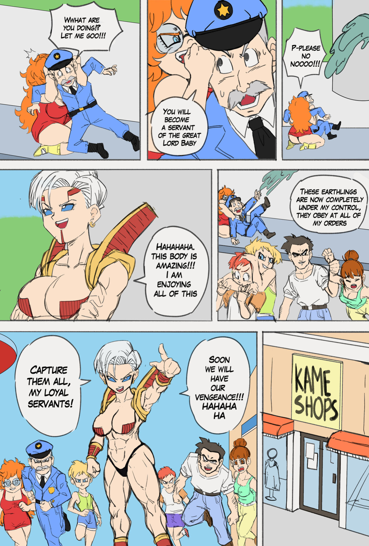 [AxlexCima] Earth Tuffleization Plan (Dragon Ball GT)