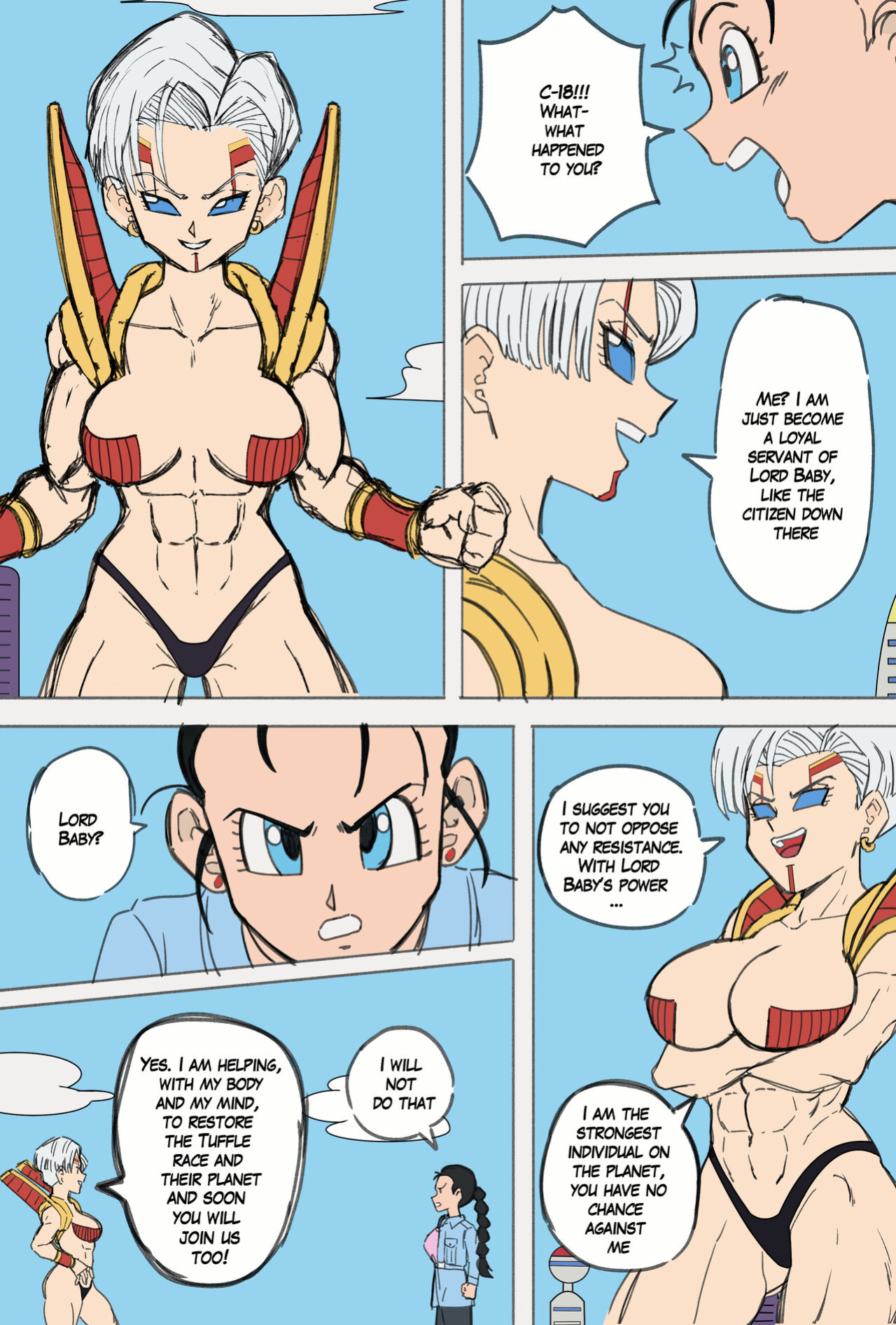 [AxlexCima] Earth Tuffleization Plan (Dragon Ball GT)