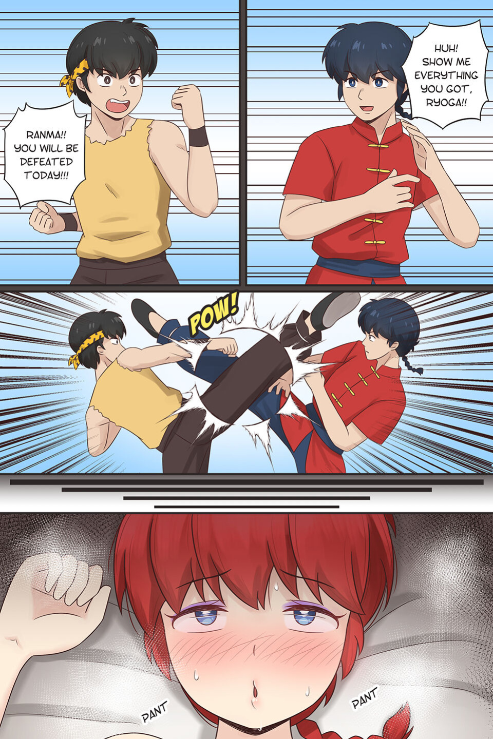 [RudySaki] Rivals to Lovers (Ranma 1/2)