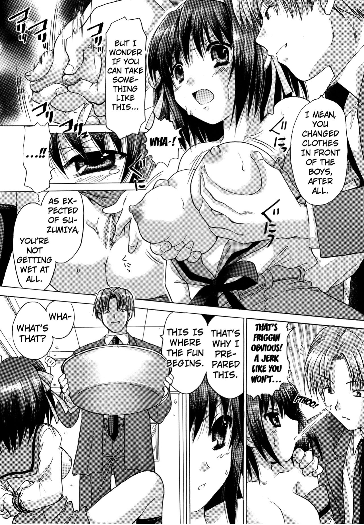 [TecchiTecchi (YUZU-PON)] Suzumiya Haruhi no Zettaizetsume (Suzumiya Haruhi no Yuuutsu) [Kuraudo]