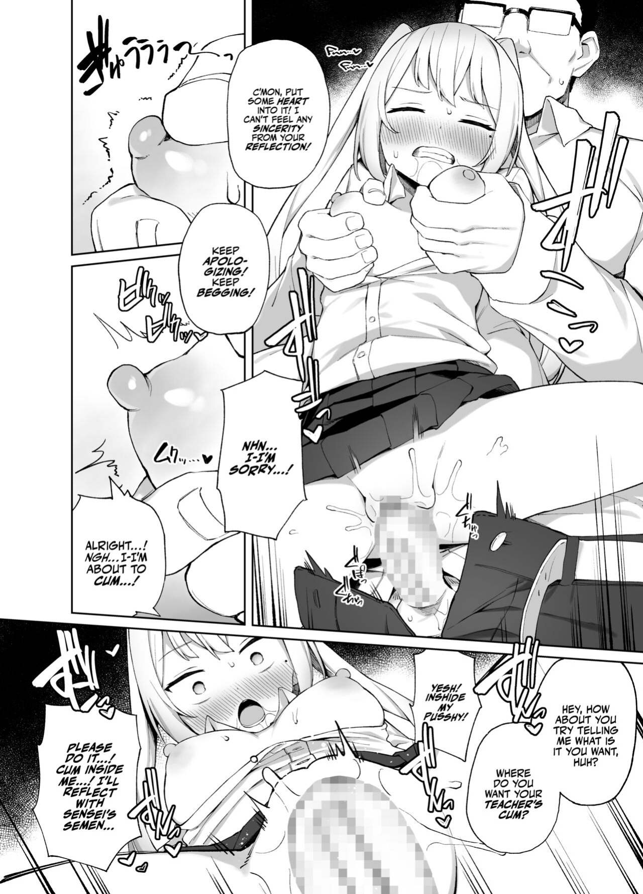 [Punipuni no Hoppe (Kawayoi)] Sex-Ed By Suggestion | Saimin Seikyouiku [Bikkie Biter]