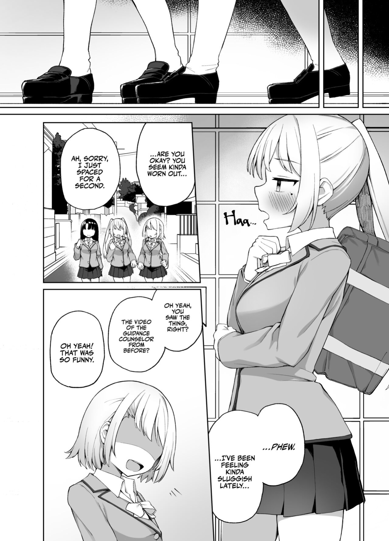 [Punipuni no Hoppe (Kawayoi)] Sex-Ed By Suggestion | Saimin Seikyouiku [Bikkie Biter]