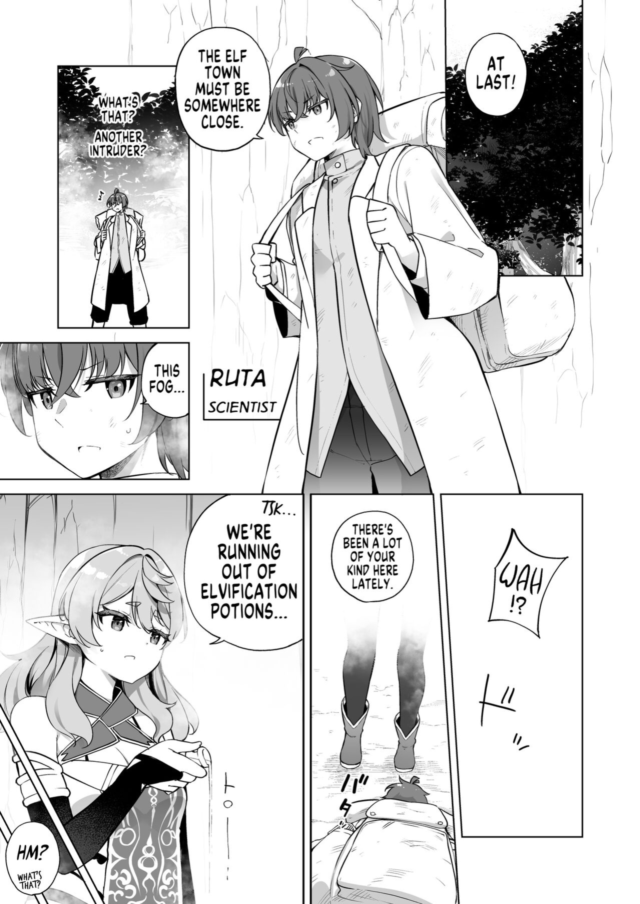 [Slime no Kanmuri (Kanmuri)] TS Elf no Tsukurikata Elf-ka no Kusuri Gaiden | How To Make a Gender-Bent Elf Elvification Drug Side Story [GTF]