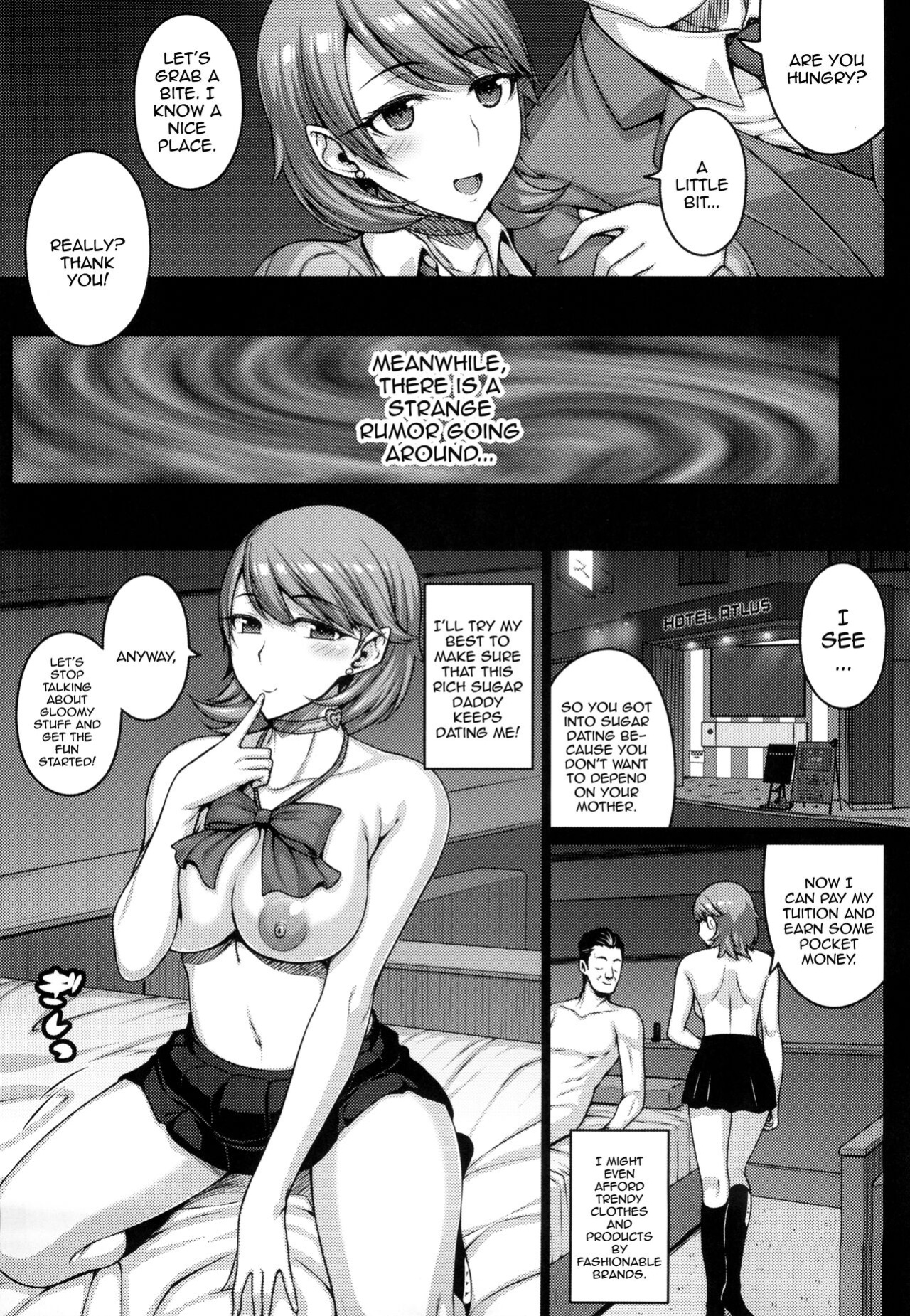 [Darabuchidou (Darabuchi)] PAPAKATU! / SUGAR BABY! (Persona 3)