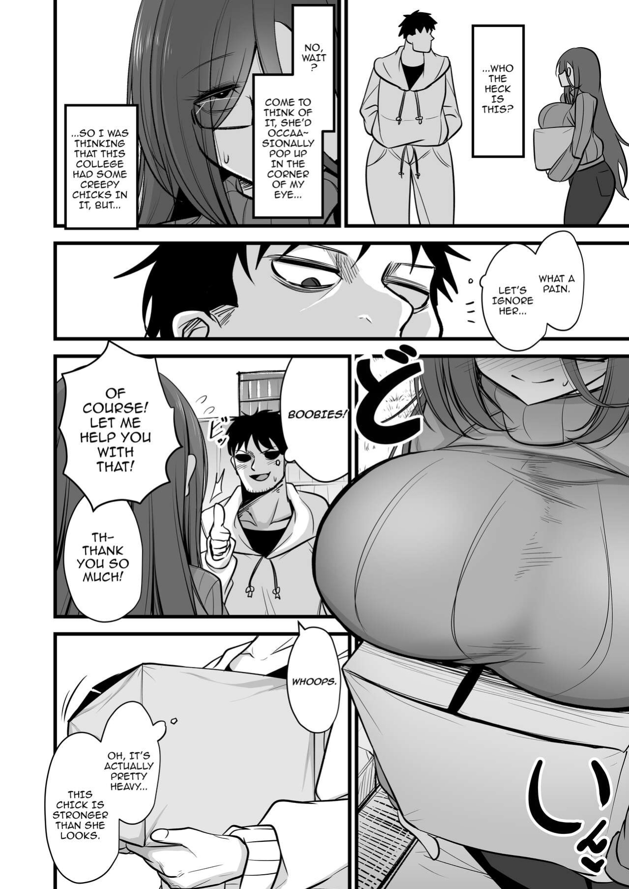 [Akagai (Mine Thrower)] Juu me no bakunyuu in kya joshi wa o kiraidesu ka / Do You Hate Clingy, Busty, Gloomy Girls?