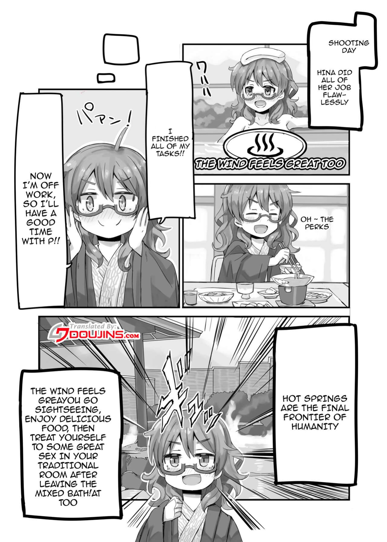 [cloudair (Katsuto)] Hina to Onsen ~HINA SPRING MIX!~ / Hina and the Hot Springs ~HINA SPRING MIX!~ (THE IDOLM@STER CINDERELLA GIRLS)