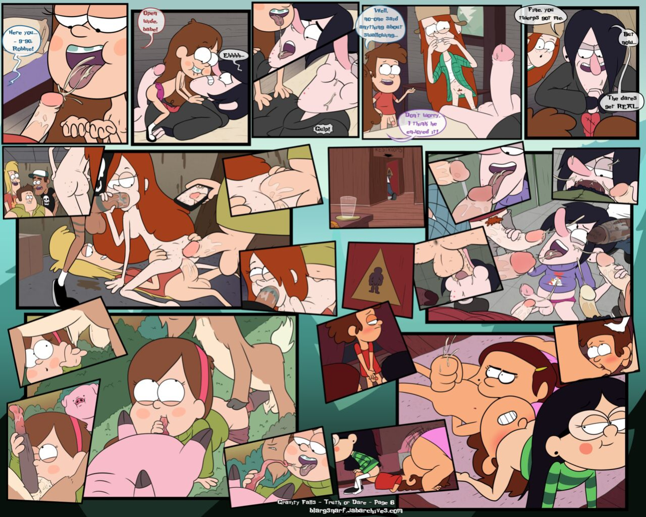 [Blargsnarf] Truth or dare (Gravity Falls)
