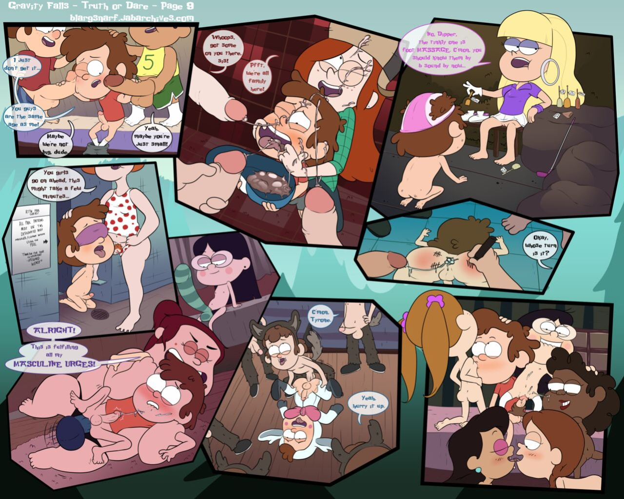 [Blargsnarf] Truth or dare (Gravity Falls)
