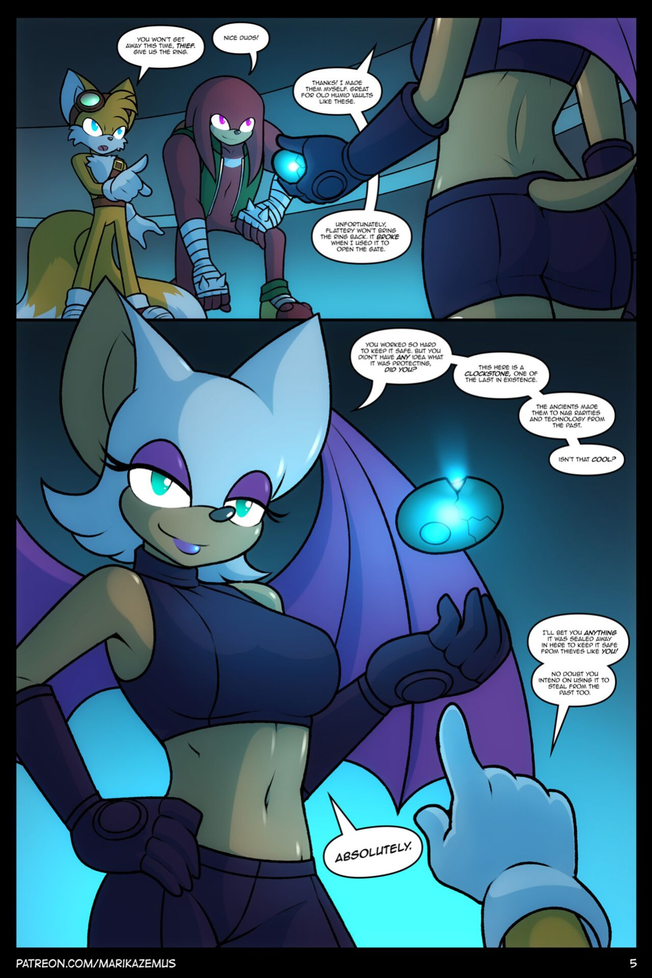 [MarikAzemus] Sonic Boom: Echidna Nights (Sonic the Hedgehog)