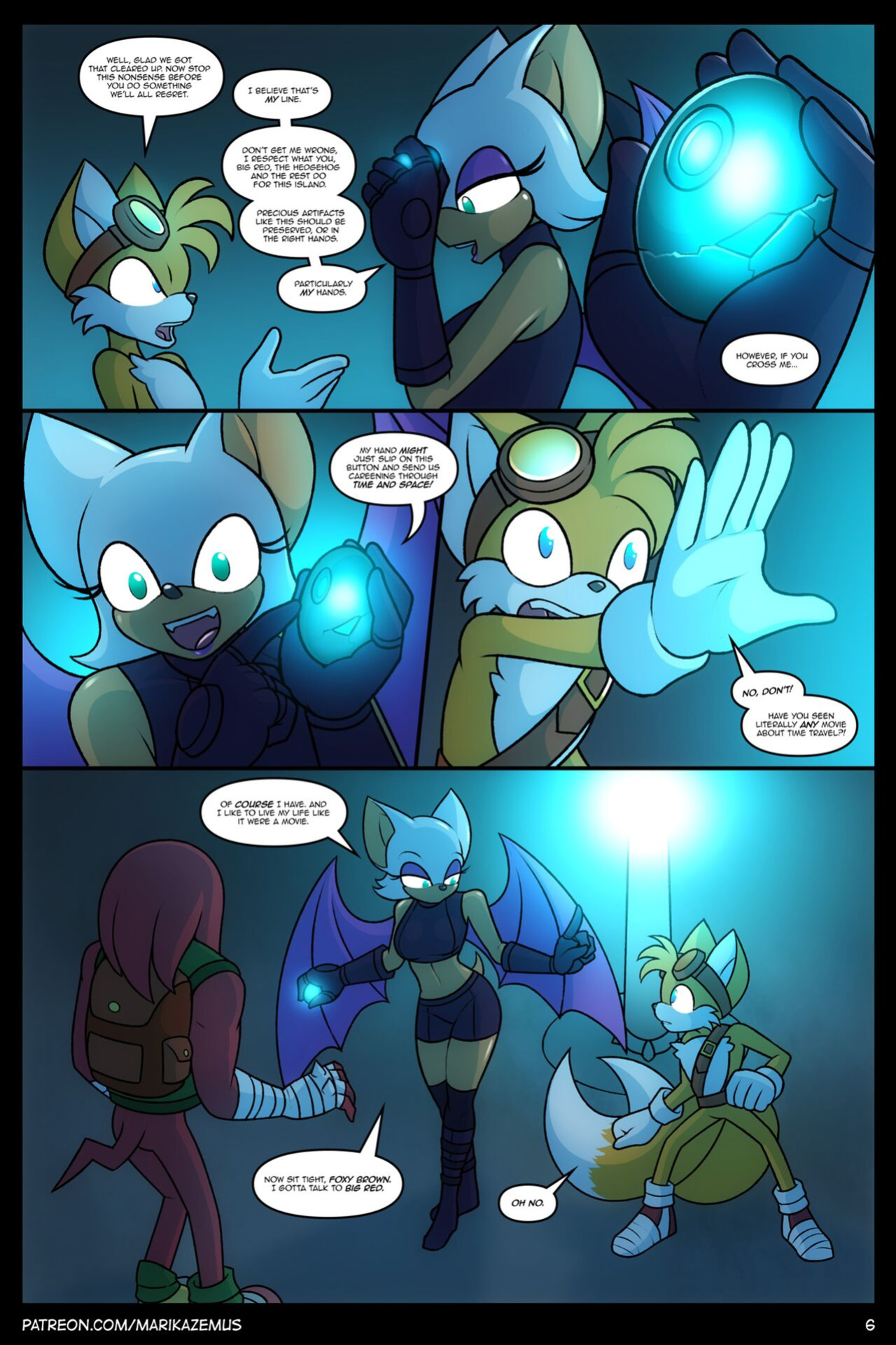 [MarikAzemus] Sonic Boom: Echidna Nights (Sonic the Hedgehog)