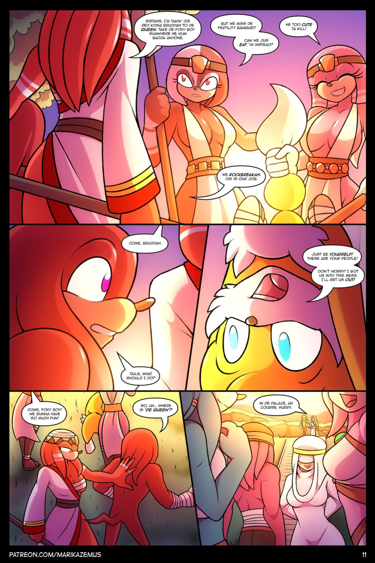 [MarikAzemus] Sonic Boom: Echidna Nights (Sonic the Hedgehog)