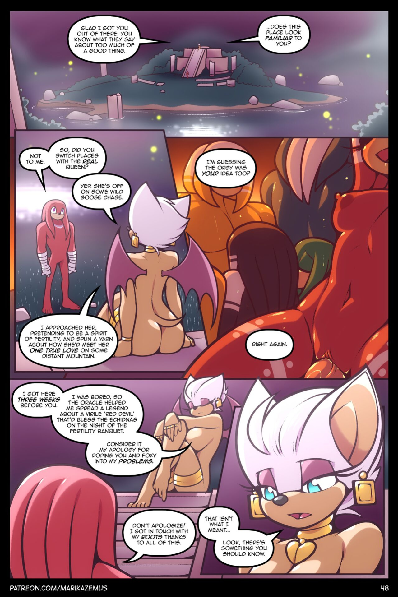 [MarikAzemus] Sonic Boom: Echidna Nights (Sonic the Hedgehog)