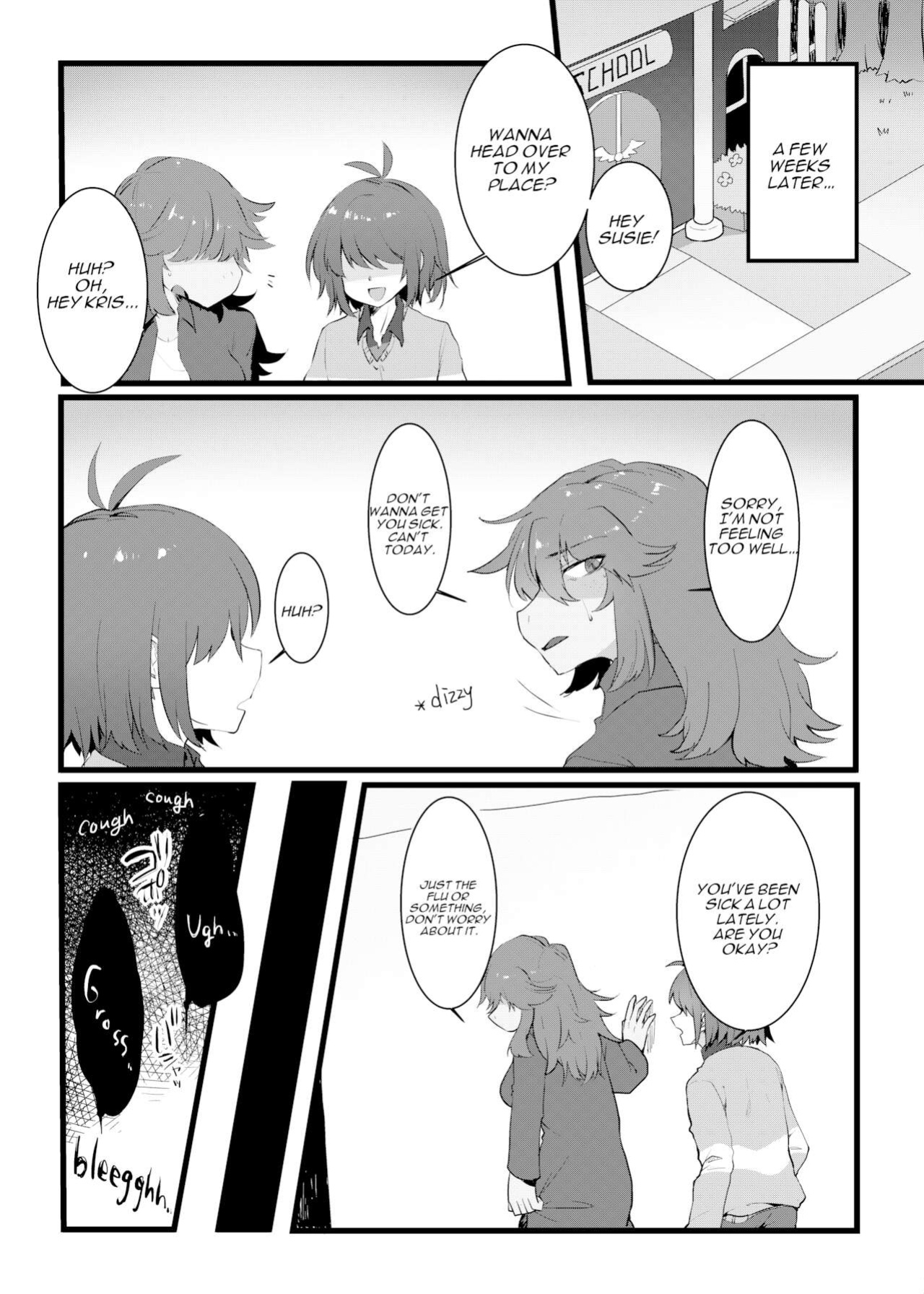[High Risk High Return (Komugiko)] Ningen x Monster demo Akachan wa Dekimasu ka!? (Deltarune)