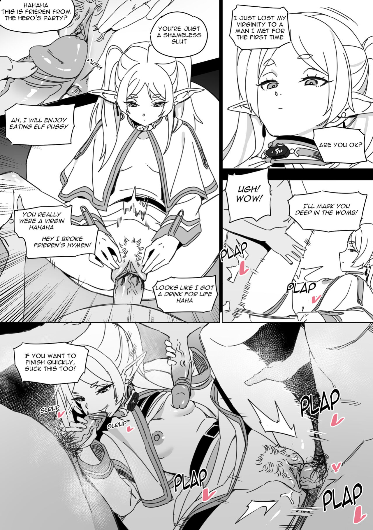[LUXsumildo] 착정의 프리렌 | Defeated Frieren (Sousou no Frieren)