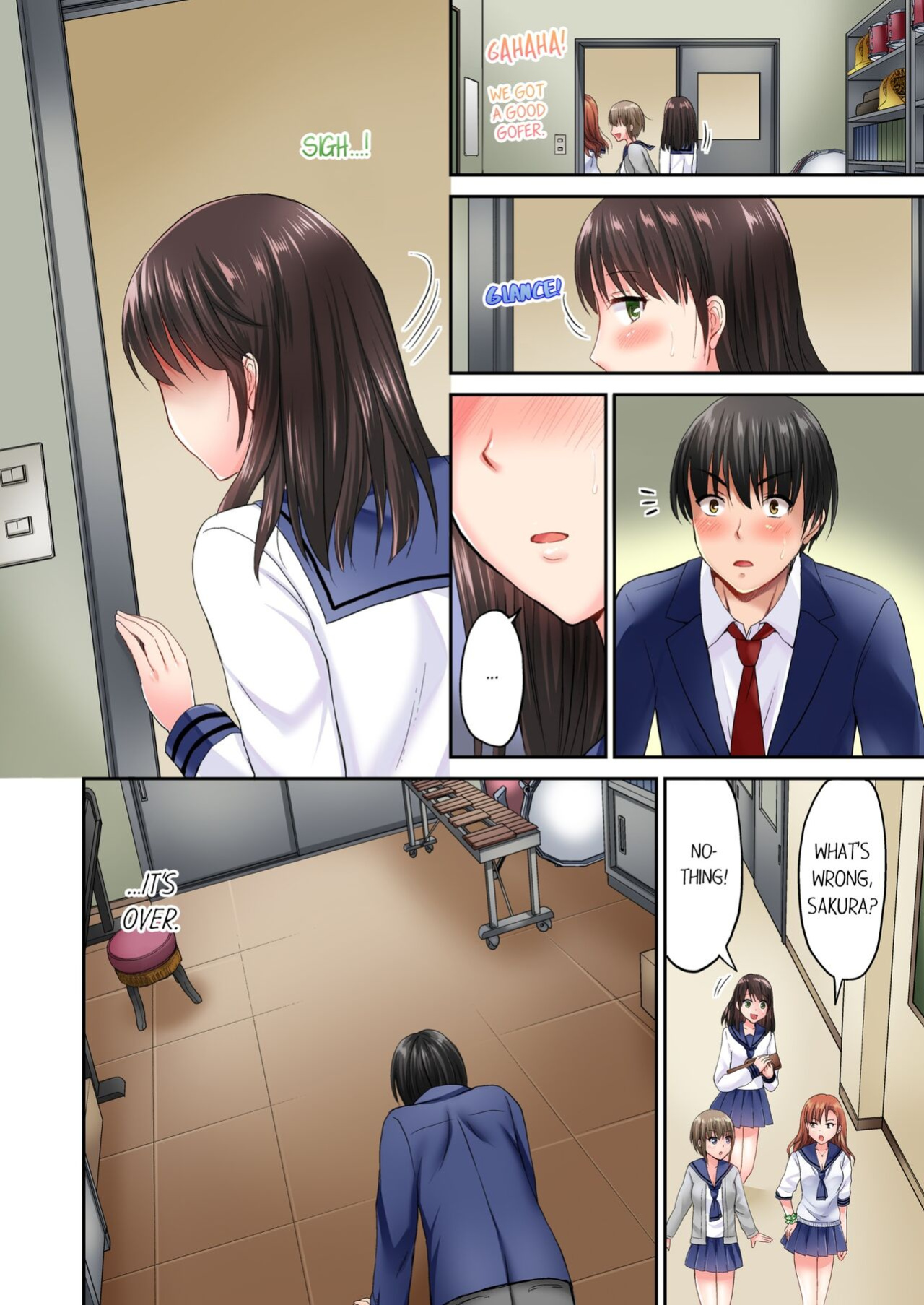 [Takayama Non] Pashiri no Shita Teku, Yabaitte... ~ Ebi Sori Iki Suru Namaiki Gyaru 1 | Bullied Boy's Tongue Revenge 1 [Descensored]