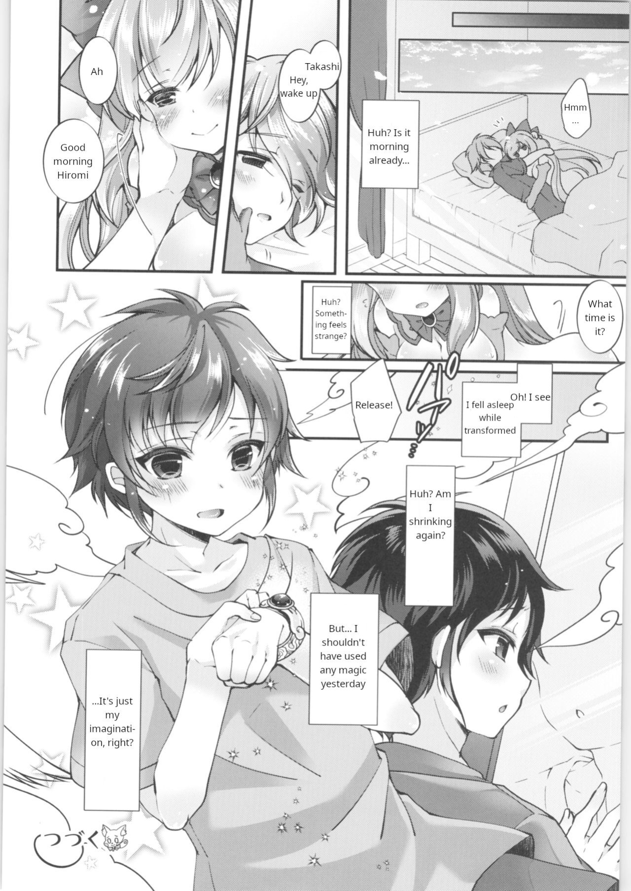 [TSF no F (F, Yotsuba Chika)] TS Mahou Shoujo Hiromi Ch. 3