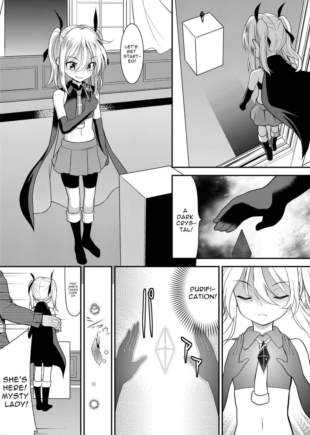 [No Future (L Trap, Hashioto Ranki)] Kaitou Shoujo Mysty Lady ~Muku na Henshin Heroine wa Shokushu to Minshuu ni Otosareru~ | Phantom Thief Misty Lady ~Pure Transforming Heroine Sullied by Tentacles and Scoundrels~ [oyatsu]