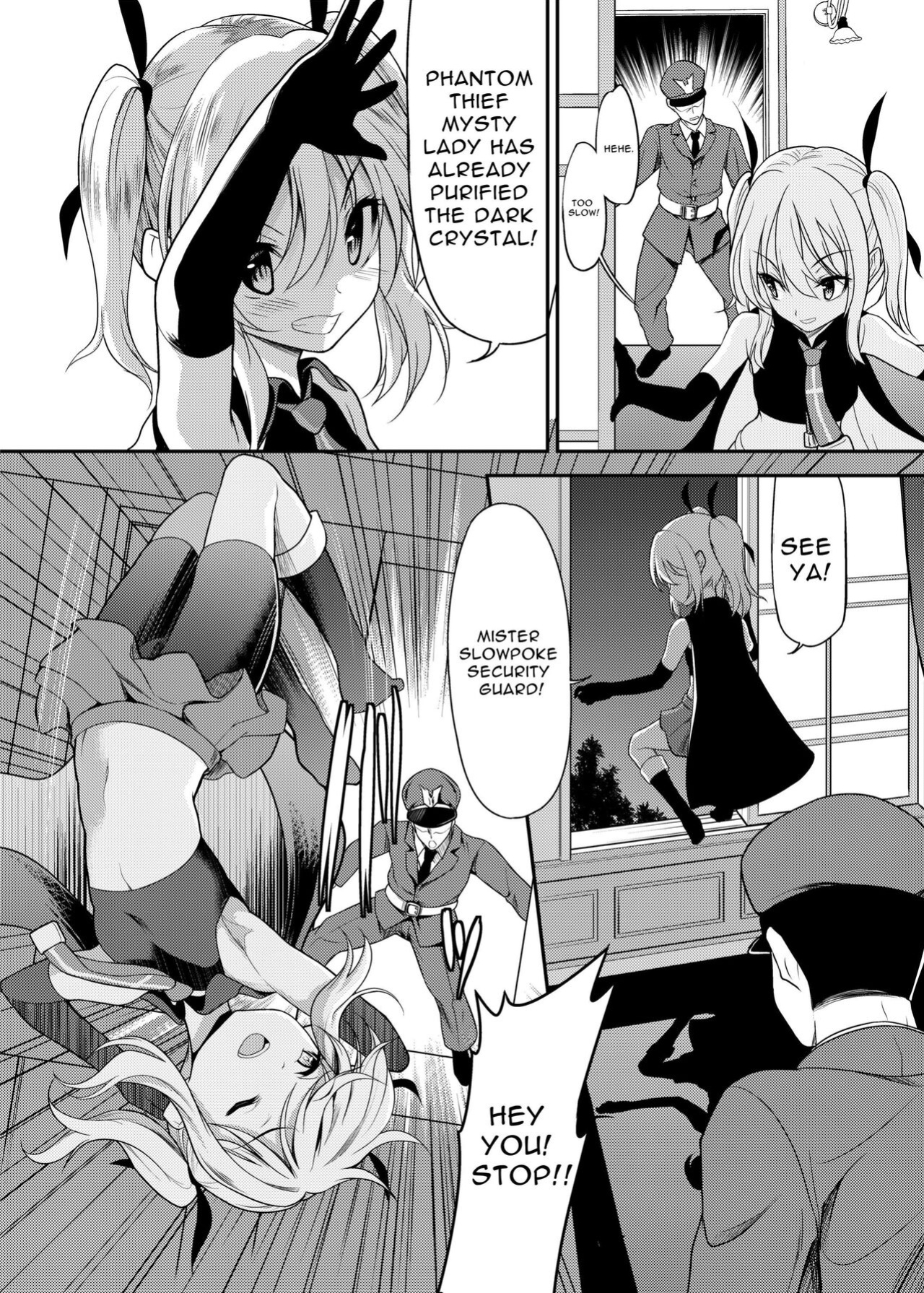 [No Future (L Trap, Hashioto Ranki)] Kaitou Shoujo Mysty Lady ~Muku na Henshin Heroine wa Shokushu to Minshuu ni Otosareru~ | Phantom Thief Misty Lady ~Pure Transforming Heroine Sullied by Tentacles and Scoundrels~ [oyatsu]