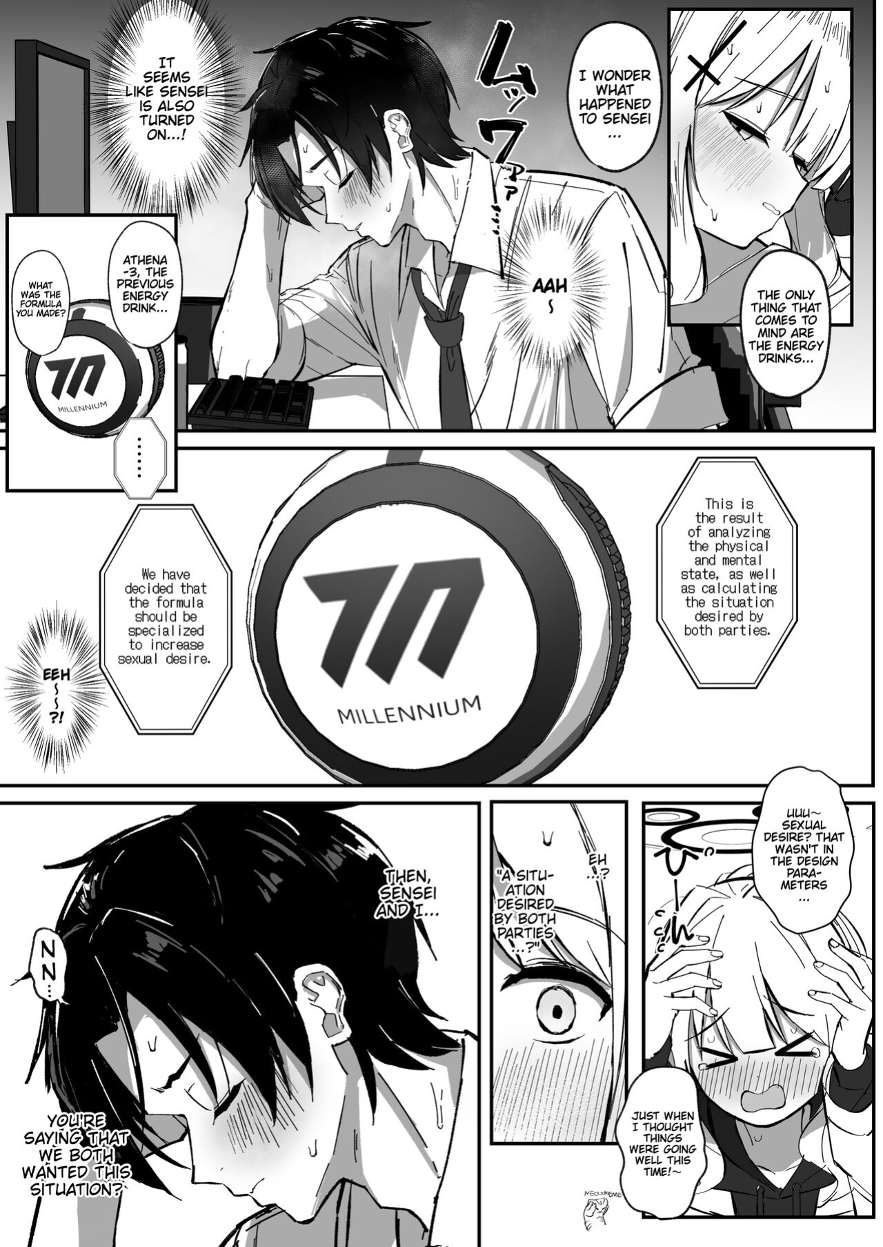 [Sakaetenaidesu. (Sakae)] Energy Overflow (Blue Archive) [Cunny&Cumming Scans]