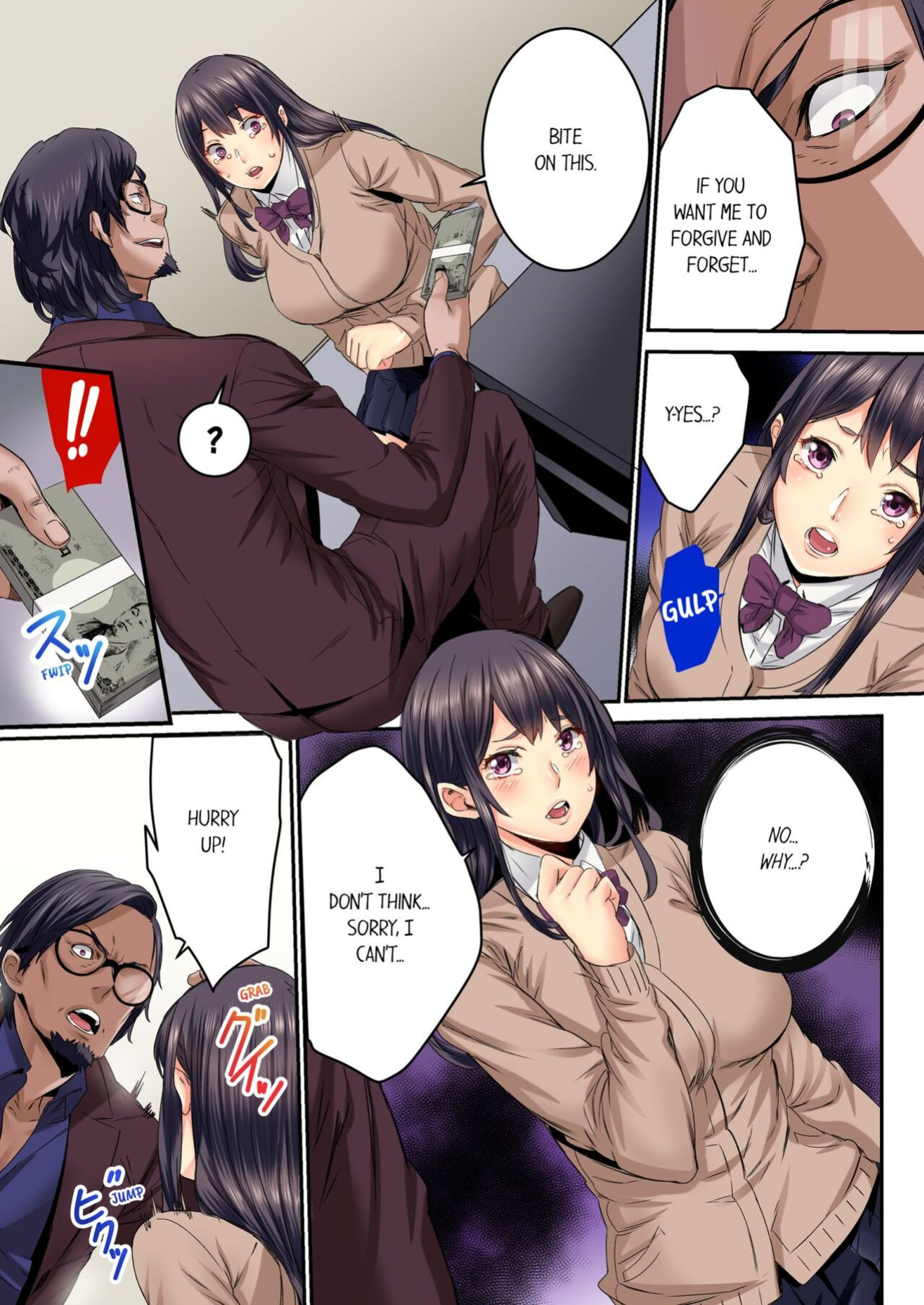 [OUMA] "Ikaseru Furi suru dake" tte Itta no ni... Satsutaba o Kuwaenagara Maji Ikigao o Sarasu JK 1 | But You Said You'd Only Pretend to Make Me Cum... 1