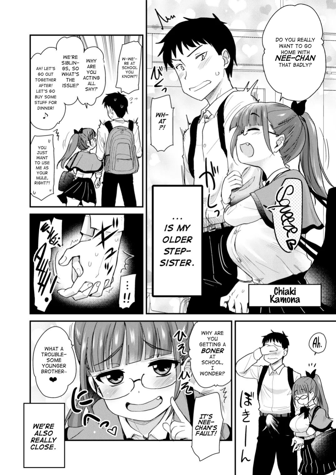 Otouto no Seiyoku Shori wa, Ane ga Suru Mono da to Onee-chan wa Omotte iru. My big step-sister thinks that big sisters should take care of their little brother's sexual urges