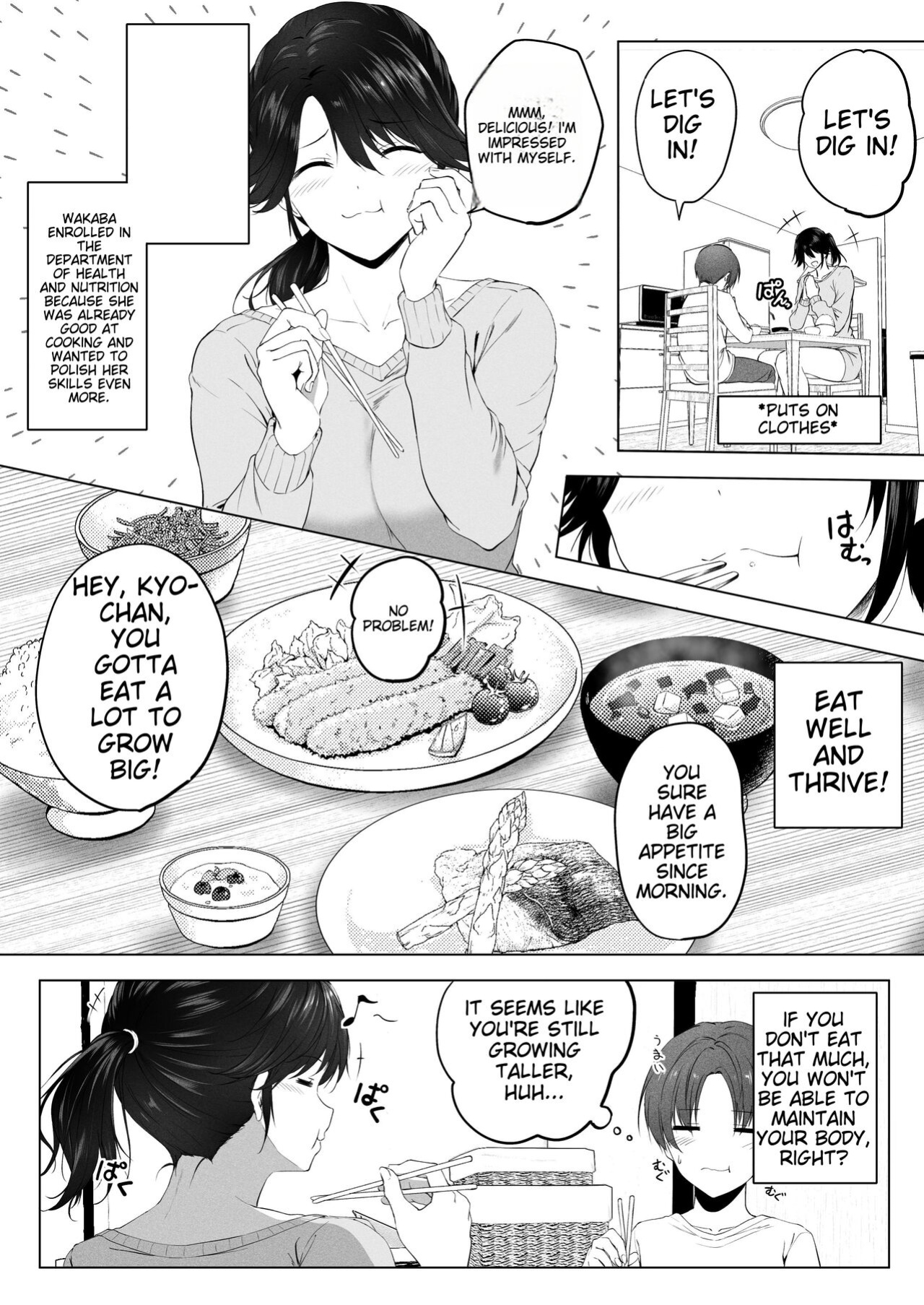 [Honey lounge (Hachimitsu)] Motto ! Choushin Itoko to Ecchii Koto Shiyo | I Want to Do Sexy Things with My Tall Younger Cousin 2 [English-AI Translation]