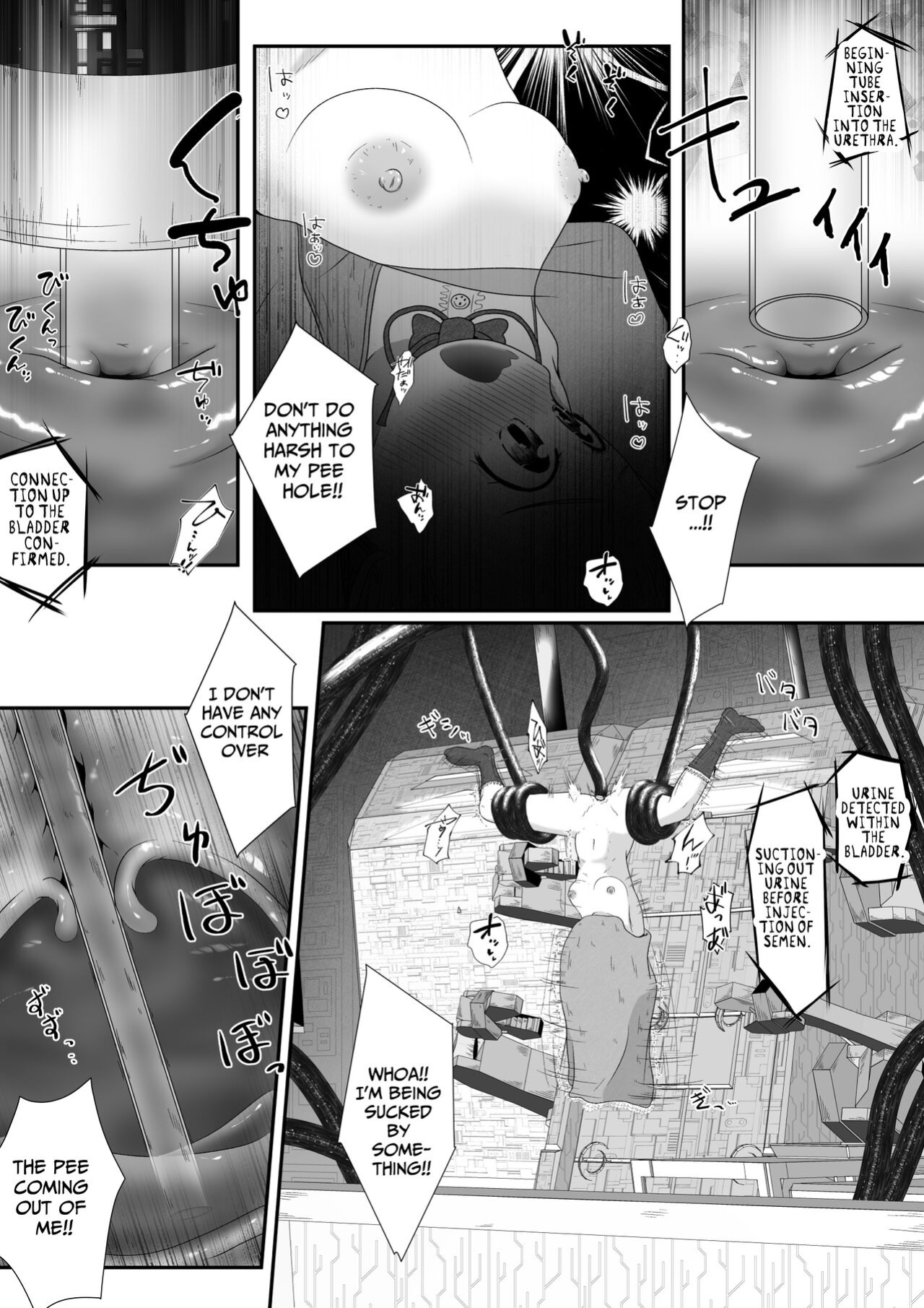 [Ecchi Ecchi Daifuku (Neko Daifuku)] Onnanoko no Shintai-chuu no Ana o Seieki de Ippai ni Shita Joutai de Hitasura Zecchou Sasetsuzukeru Ohanashi | Getting Cum in Every Orifice... For Science! [TsukiNet]