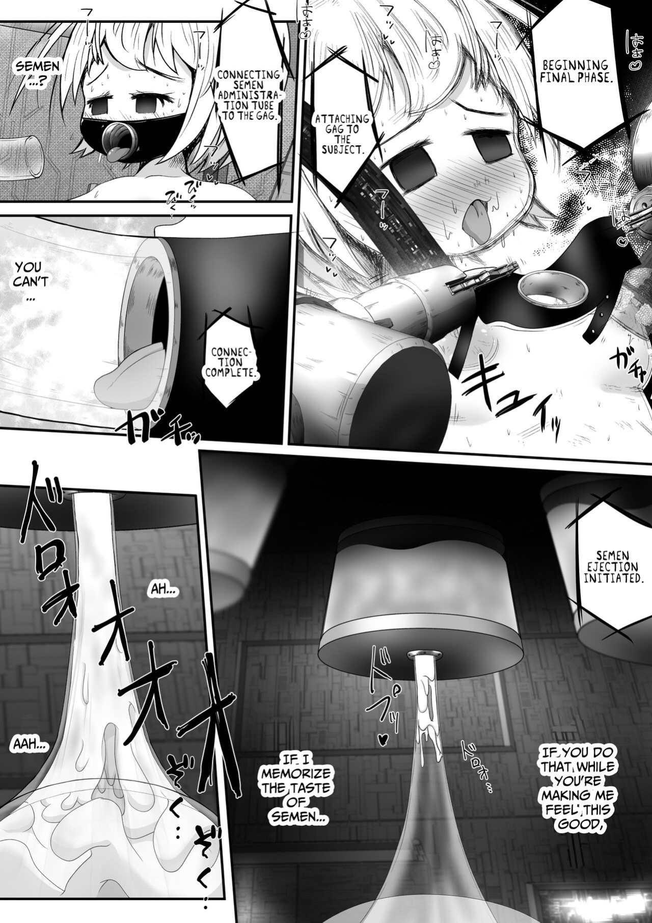 [Ecchi Ecchi Daifuku (Neko Daifuku)] Onnanoko no Shintai-chuu no Ana o Seieki de Ippai ni Shita Joutai de Hitasura Zecchou Sasetsuzukeru Ohanashi | Getting Cum in Every Orifice... For Science! [TsukiNet]