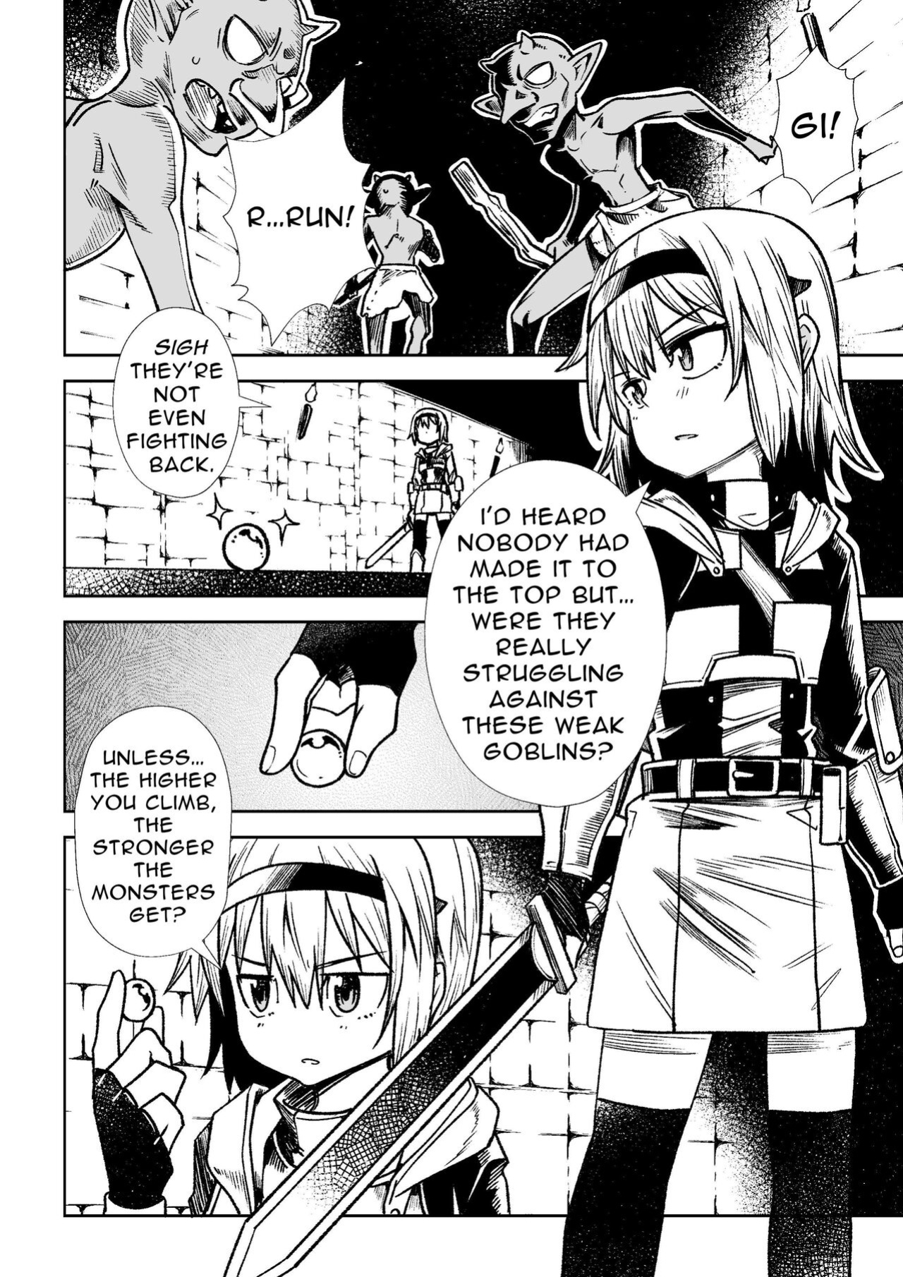 [Tomuraya (Tomura Suisen)] Jaintou no Boukensha ~Goblin ni Haiboku Shita Shoujo Kenshi Hen~ | Adventurer of the Tower of Lewdness ~Swordswoman Defeated By A Goblin~ [oyatsu]