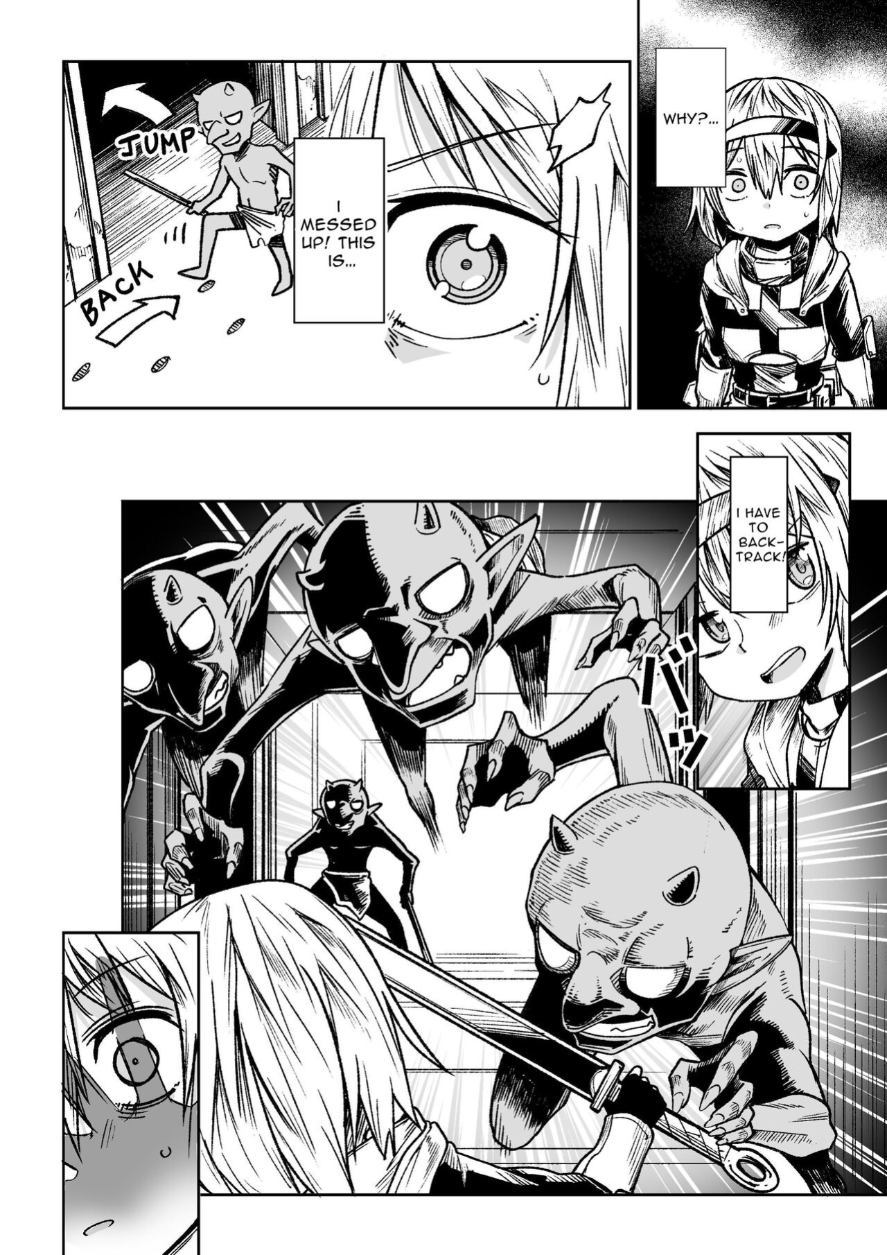 [Tomuraya (Tomura Suisen)] Jaintou no Boukensha ~Goblin ni Haiboku Shita Shoujo Kenshi Hen~ | Adventurer of the Tower of Lewdness ~Swordswoman Defeated By A Goblin~ [oyatsu]