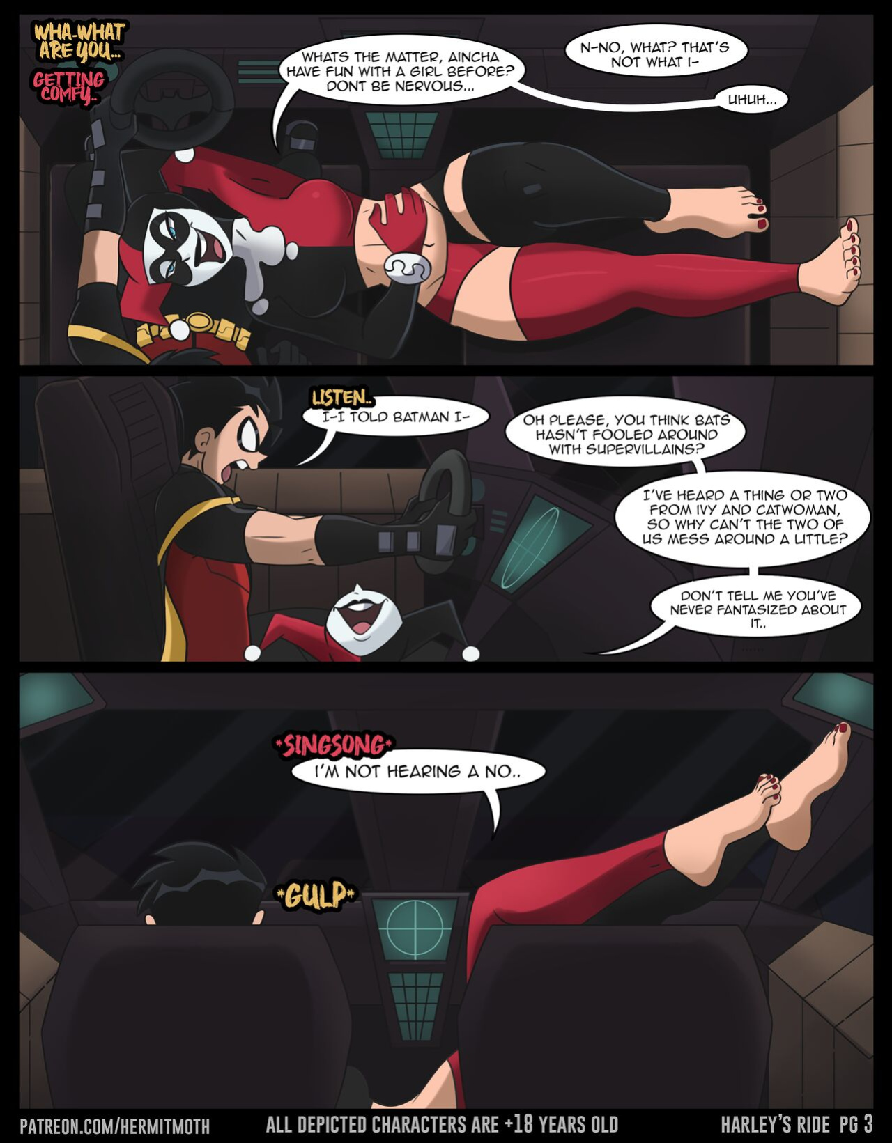 [HermitMoth] Harley's Ride (Batman)