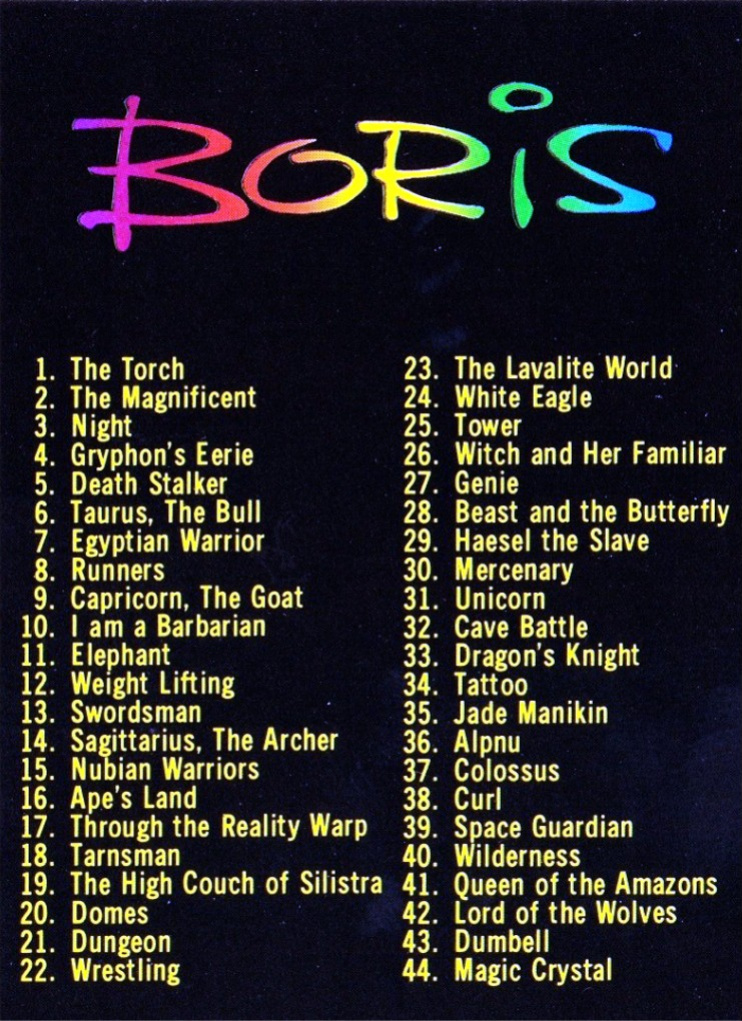 [Boris Vallejo] Boris [english]