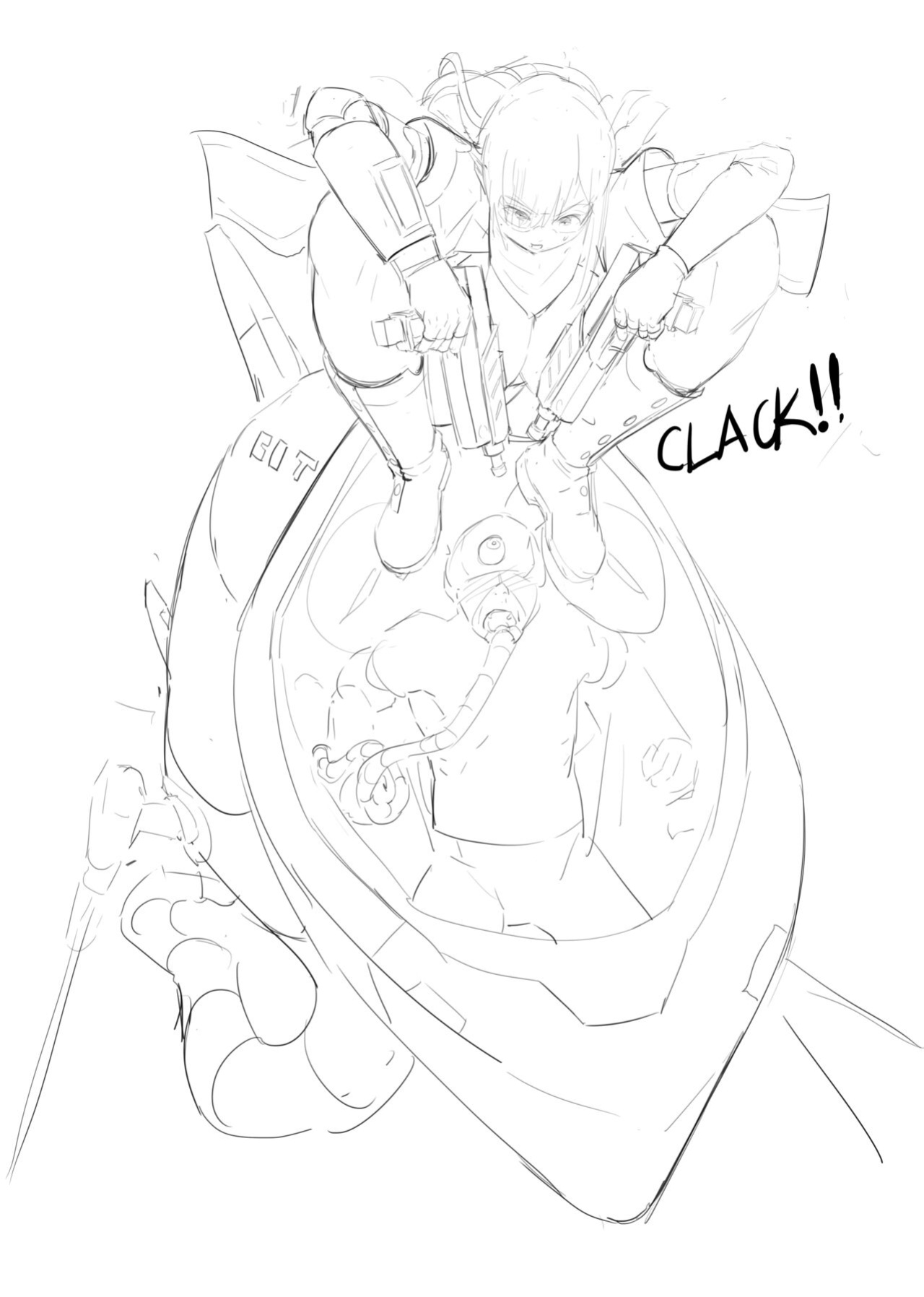 Guild Clerk's Too Busty Client