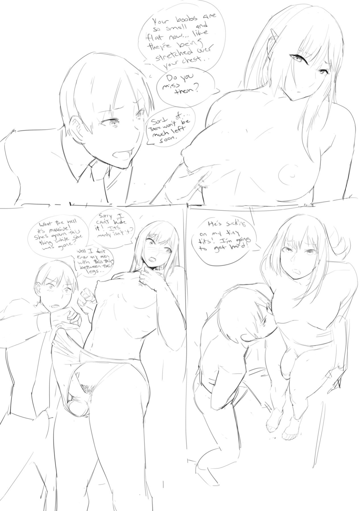 Guild Clerk's Too Busty Client